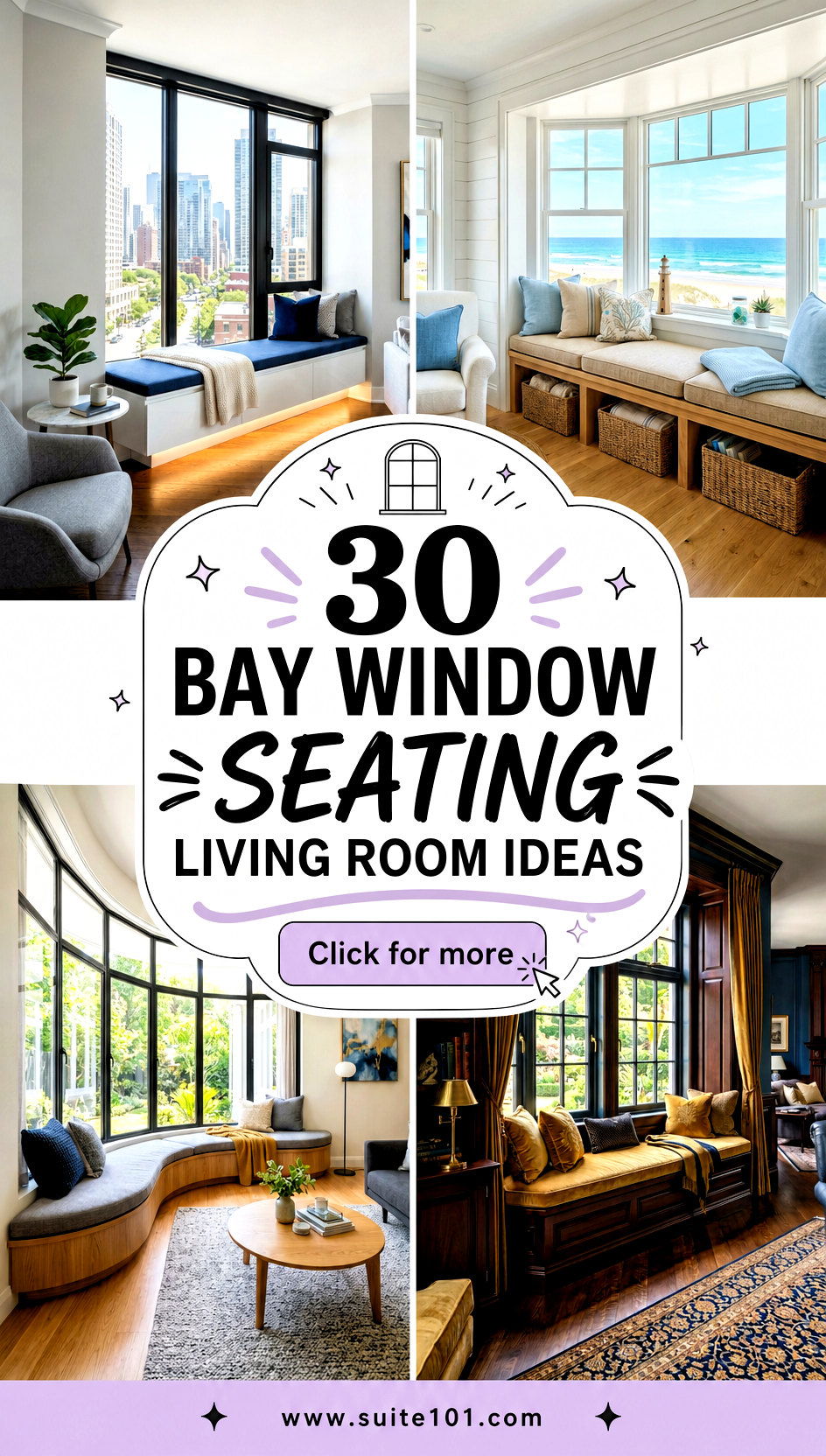 30 Bay Window Seating Living Room Ideas for Cozy Bright Spaces - 30 Bay Window Seating Living Room Ideas for Cozy, Bright Spaces