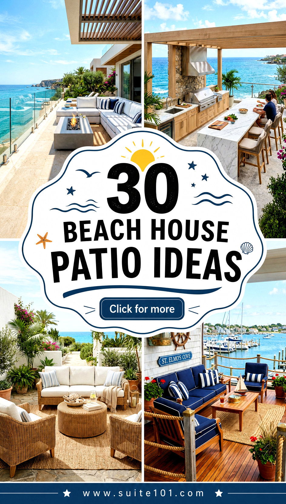 30 Beach House Patio Ideas for Outdoor Comfort and Style - 30 Beach House Patio Ideas for Outdoor Comfort and Style