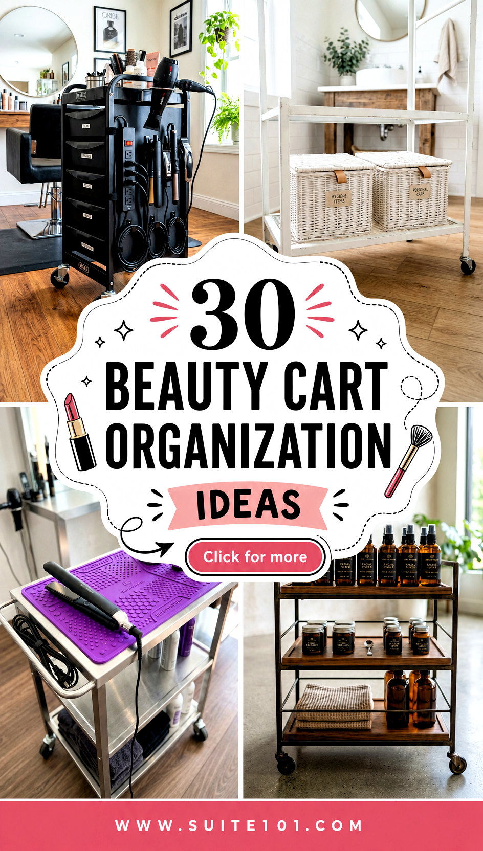 30 Beauty Cart Organization Ideas for a Grab-and-Go Routine - 30 Beauty Cart Organization Ideas for a Grab-and-Go Routine