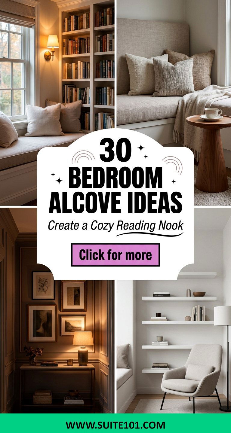 30 Bedroom Alcove Ideas to Create a Cozy Reading Nook at Home - 30 Bedroom Alcove Ideas to Create a Cozy Reading Nook at Home
