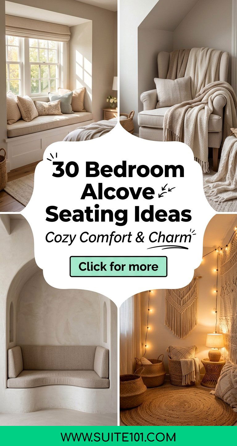 30 Bedroom Alcove Seating Ideas for Cozy Comfort and Charm - 30 Bedroom Alcove Seating Ideas for Cozy Comfort and Charm
