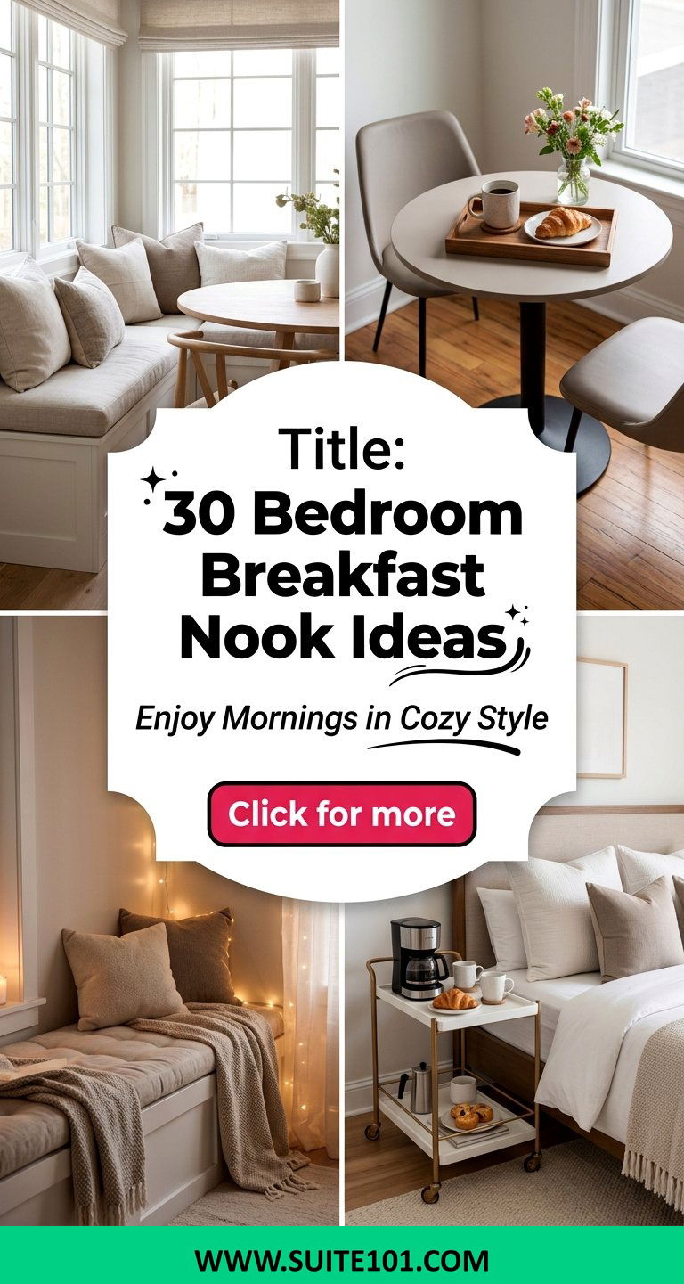 30 Bedroom Breakfast Nook Ideas Enjoy Mornings in Cozy Style - 30 Bedroom Breakfast Nook Ideas: Enjoy Mornings in Cozy Style
