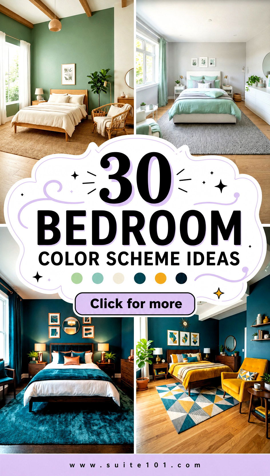 30 Bedroom Color Scheme Ideas Create a Dreamy Retreat - 30 Bedroom Color Scheme Ideas: Create a Dreamy Retreat