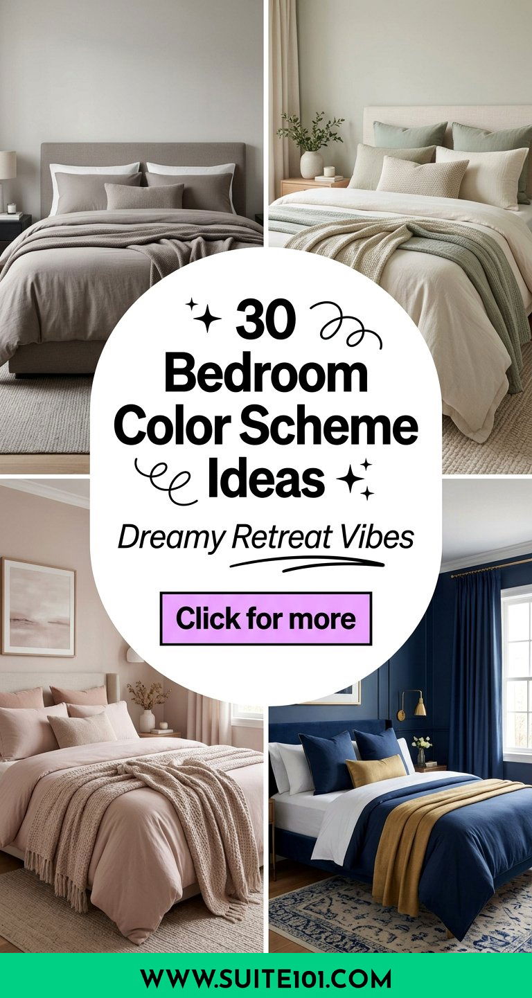30 Bedroom Color Scheme Ideas Create a Dreamy Retreat - 30 Bedroom Color Scheme Ideas: Create a Dreamy Retreat