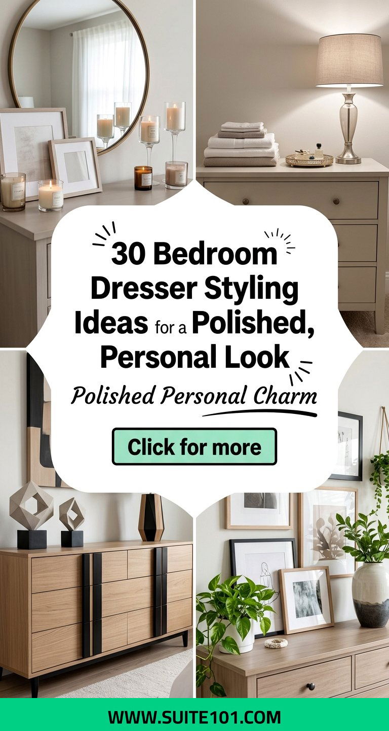 30 Bedroom Dresser Styling Ideas for a Polished Personal Look - 30 Bedroom Dresser Styling Ideas for a Polished, Personal Look