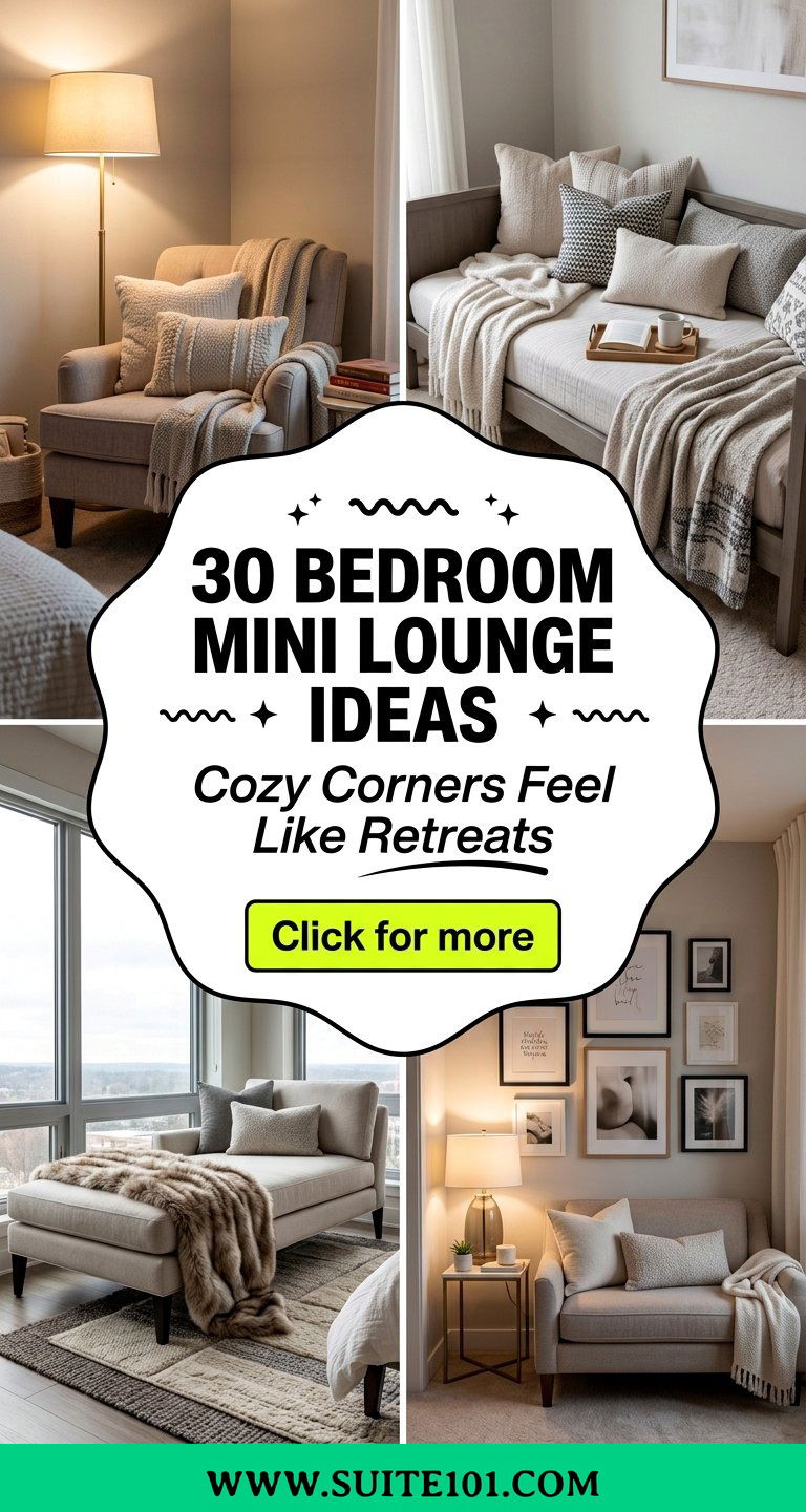 30 Bedroom Mini Lounge Ideas Cozy Corners Feel Like Retreats - 30 Bedroom Mini Lounge Ideas: Cozy Corners Feel Like Retreats