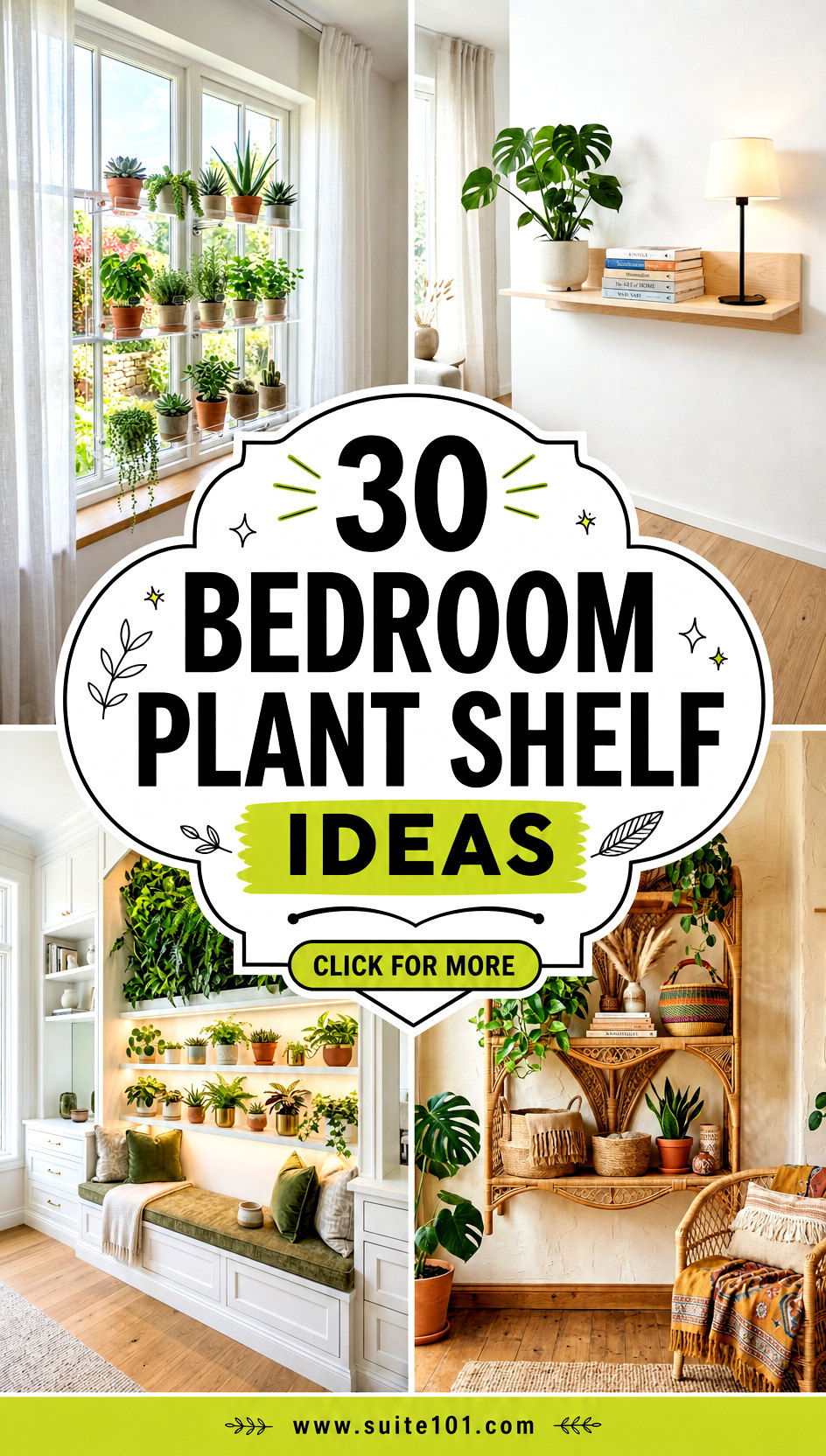 30 Bedroom Plant Shelf Ideas to Showcase Greenery Beautifully - 30 Bedroom Plant Shelf Ideas to Showcase Greenery Beautifully