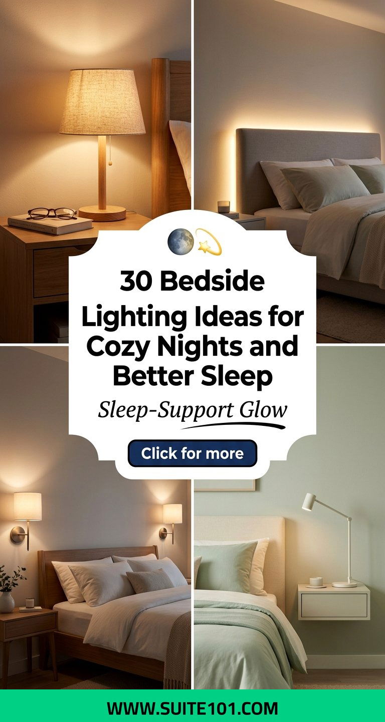 30 Bedside Lighting Ideas for Cozy Nights and Better Sleep - 30 Bedside Lighting Ideas for Cozy Nights and Better Sleep