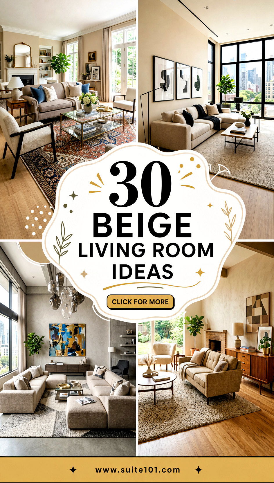 30 Beige Living Room Ideas Cozy Calm and Elegant Decor - 30 Beige Living Room Ideas: Cozy, Calm, and Elegant Decor