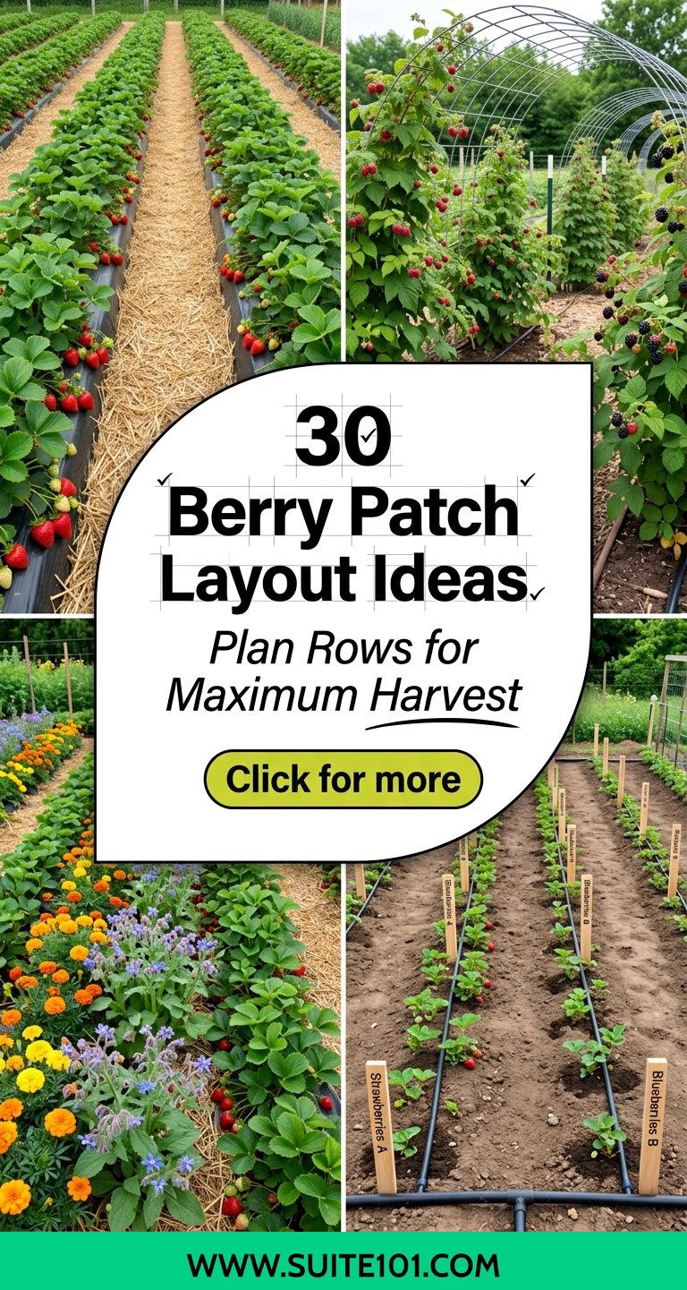 30 Berry Patch Layout Ideas Plan Rows for Maximum Harvest - 30 Berry Patch Layout Ideas: Plan Rows for Maximum Harvest