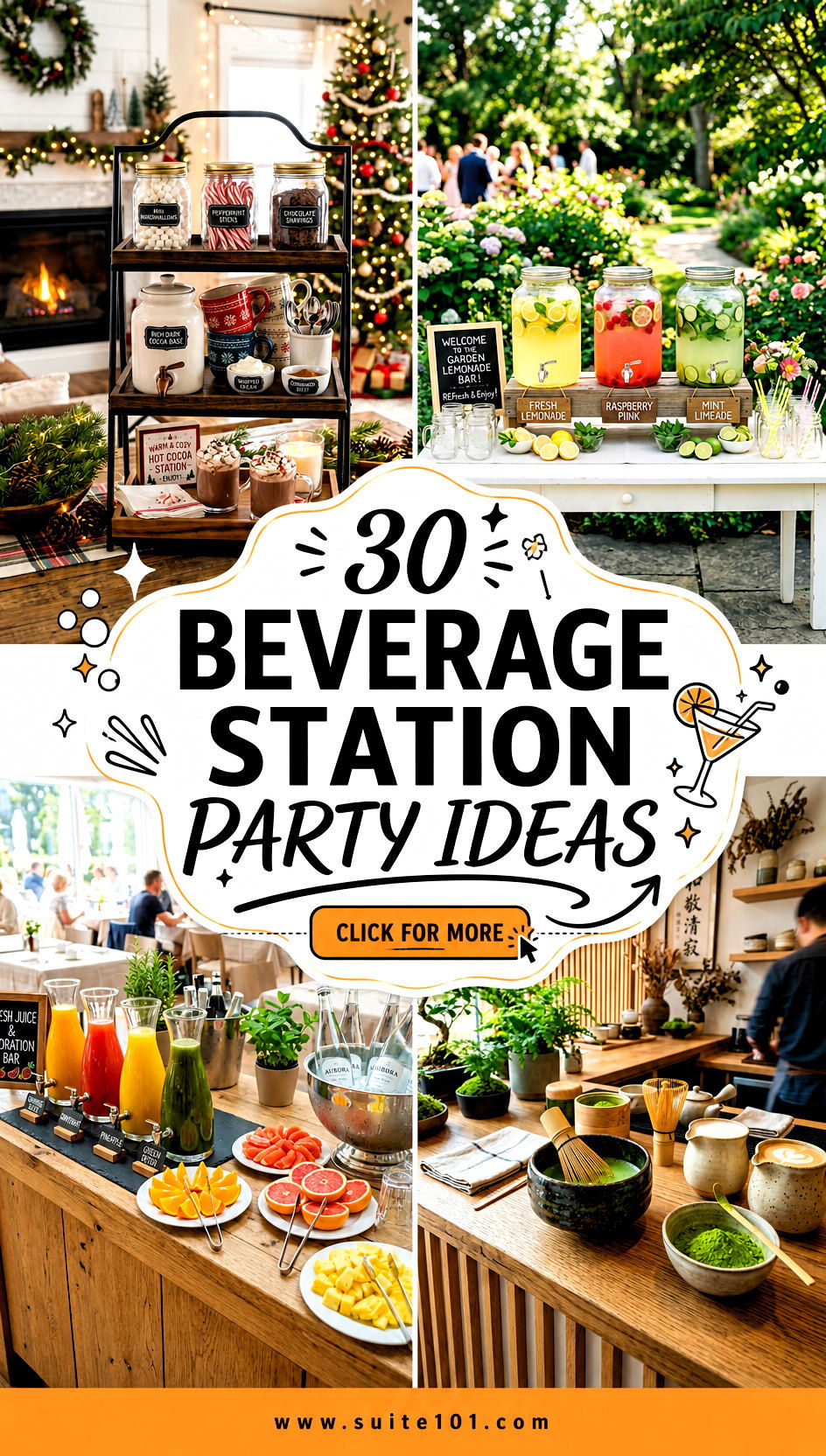 30 Beverage Station Party Ideas Set Up a Bar-Style Host Moment - 30 Beverage Station Party Ideas: Set Up a Bar-Style Host Moment