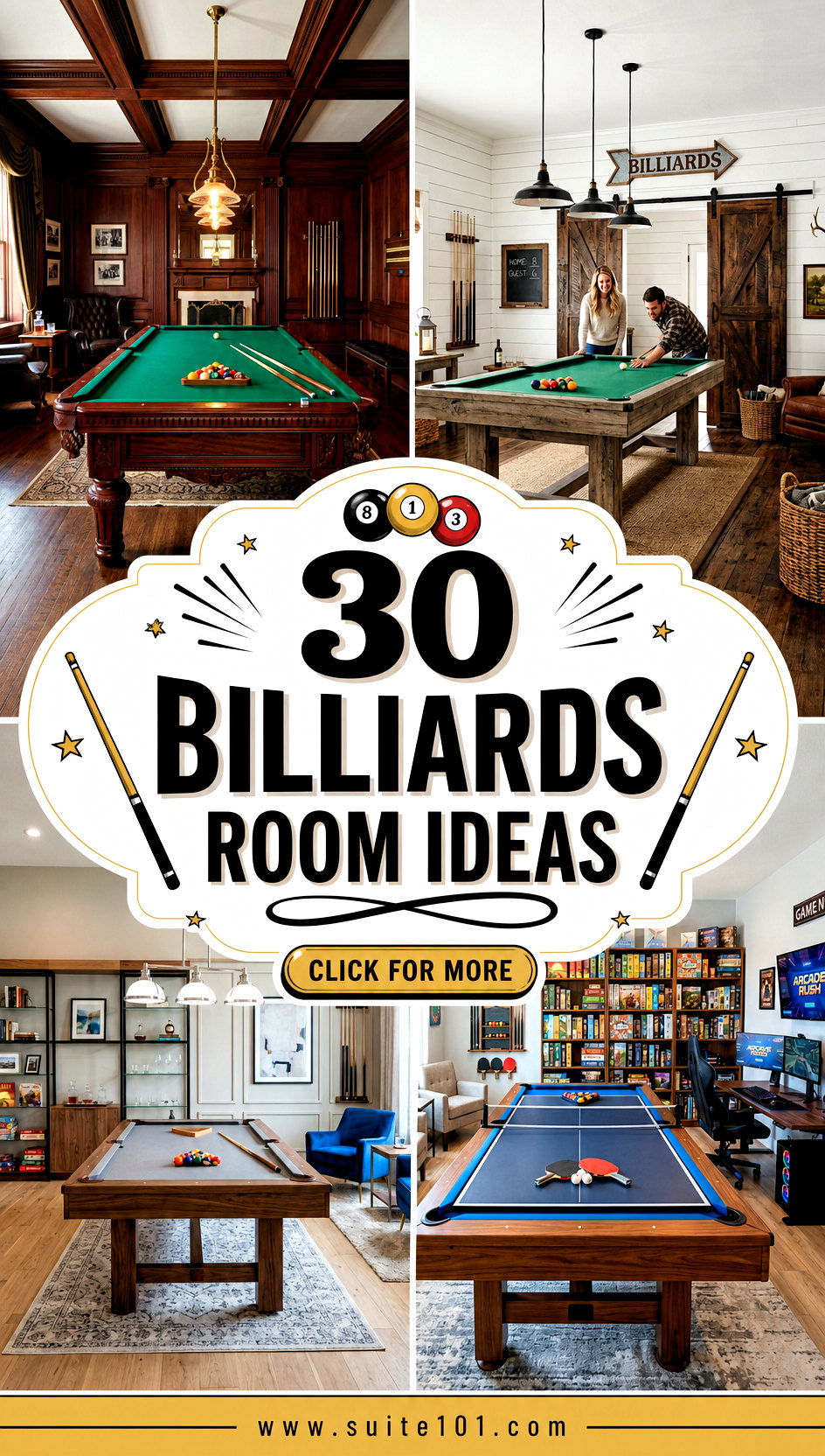 30 Billiards Room Ideas Design the Perfect Game-Day Space - 30 Billiards Room Ideas: Design the Perfect Game-Day Space