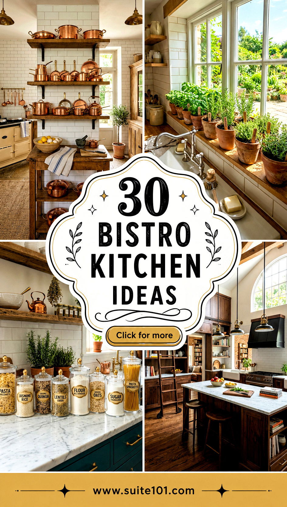 30 Bistro Kitchen Ideas Chic Cooks Spaces With Vintage Charm - 30 Bistro Kitchen Ideas: Chic Cooks' Spaces With Vintage Charm