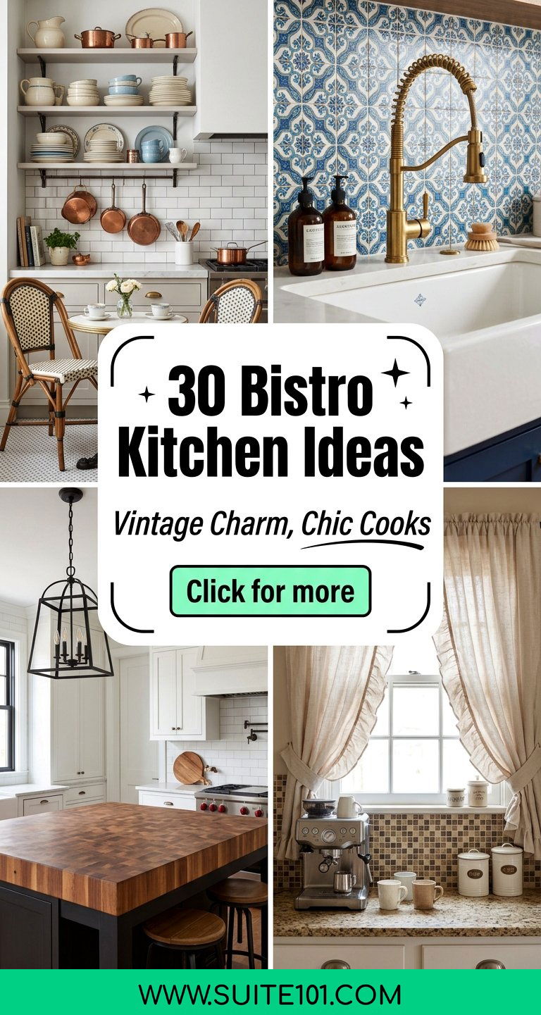 30 Bistro Kitchen Ideas Chic Cooks Spaces With Vintage Charm - 30 Bistro Kitchen Ideas: Chic Cooks' Spaces With Vintage Charm