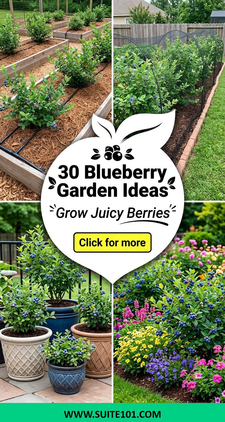 30 Blueberry Garden Ideas to Grow Juicy Berries All Season - 30 Blueberry Garden Ideas to Grow Juicy Berries All Season