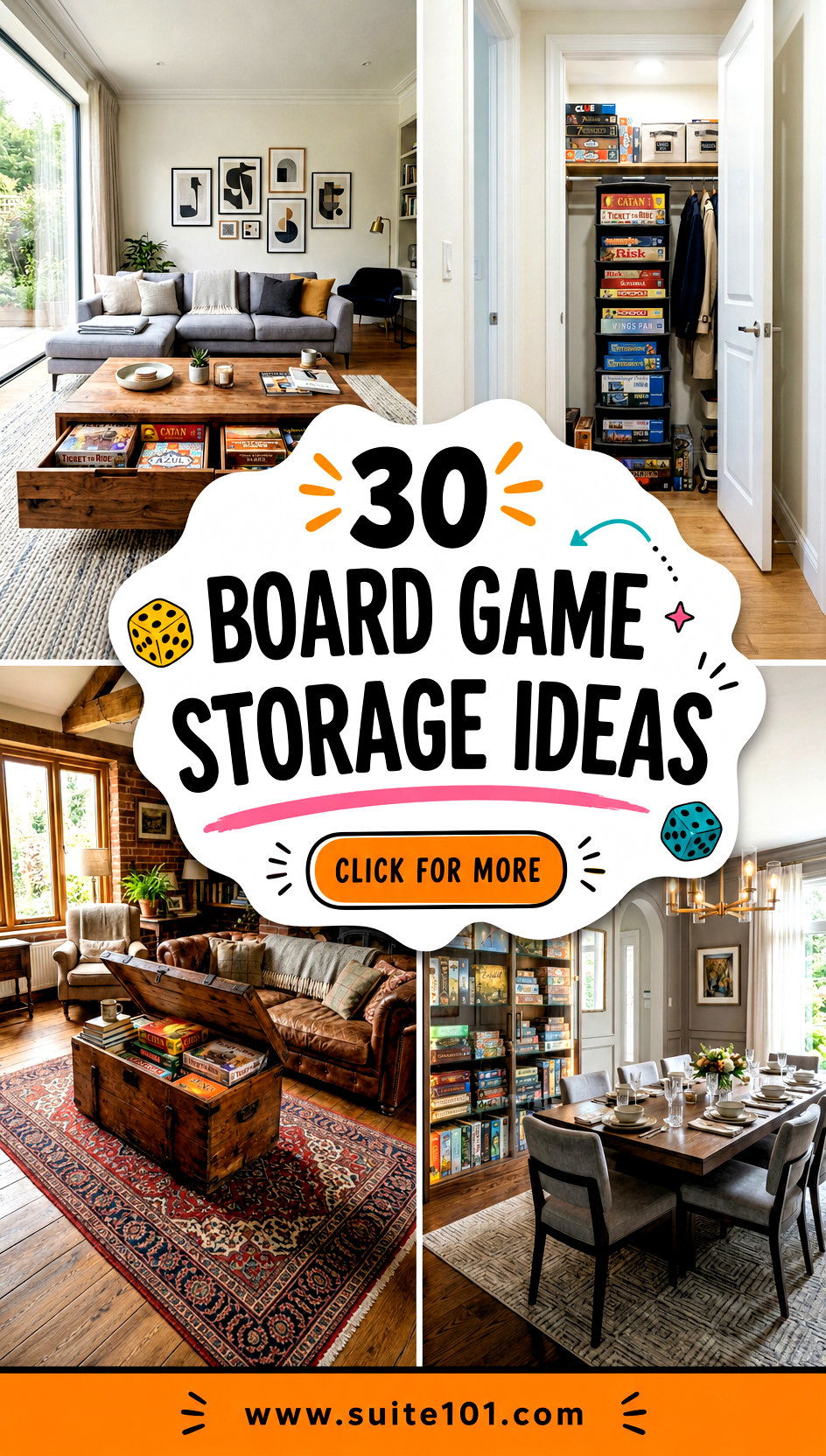30 Board Game Storage Ideas to Tidy Up Fast and Play More - 30 Board Game Storage Ideas to Tidy Up Fast and Play More