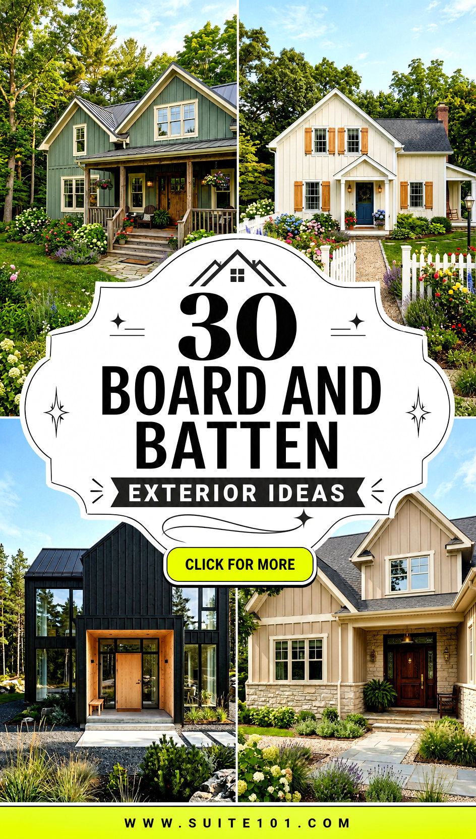 30 Board and Batten Exterior Ideas for a Stunning Facade - 30 Board and Batten Exterior Ideas for a Stunning Facade