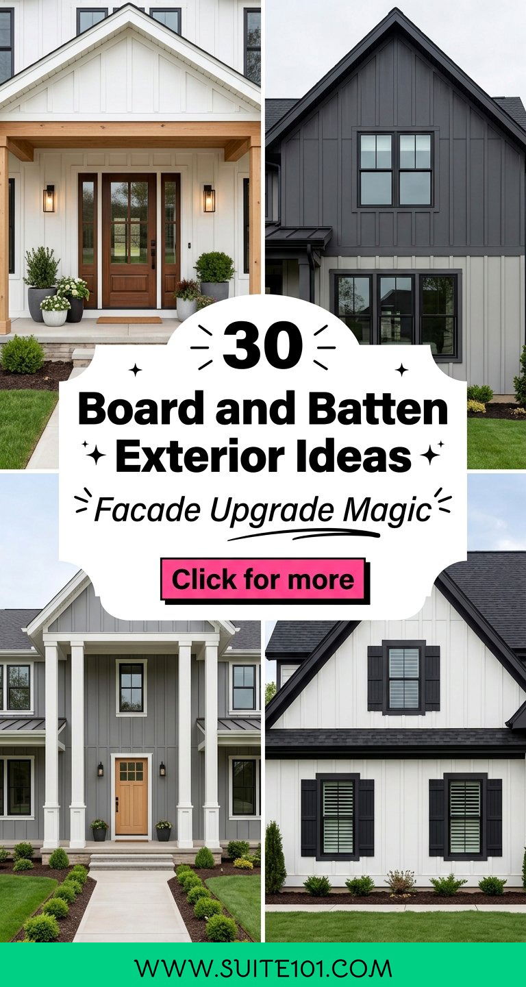 30 Board and Batten Exterior Ideas for a Stunning Facade - 30 Board and Batten Exterior Ideas for a Stunning Facade