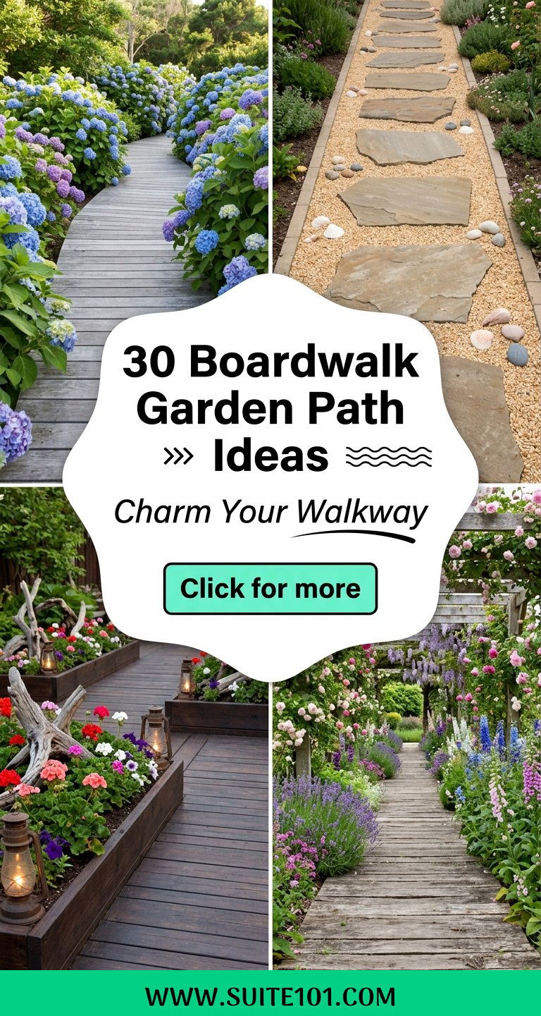 30 Boardwalk Garden Path Ideas for Charming Walkways Outdoors - 30 Boardwalk Garden Path Ideas for Charming Walkways Outdoors