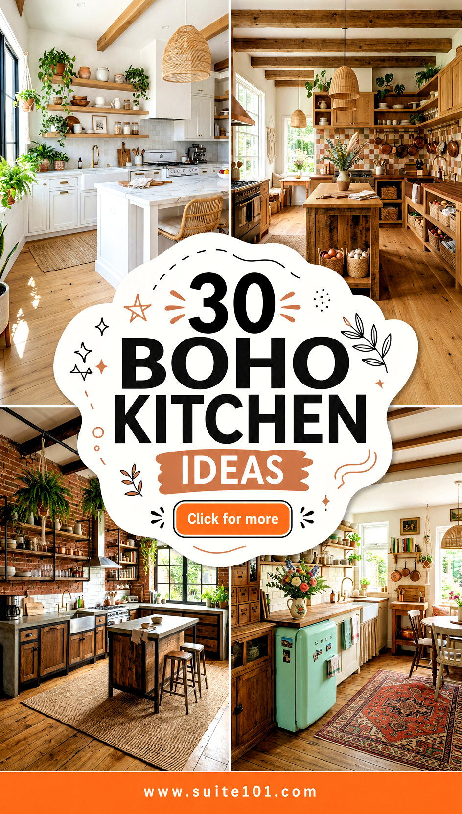 30 Boho Kitchen Ideas to Warm Up Your Space with Style Today - 30 Boho Kitchen Ideas to Warm Up Your Space with Style Today