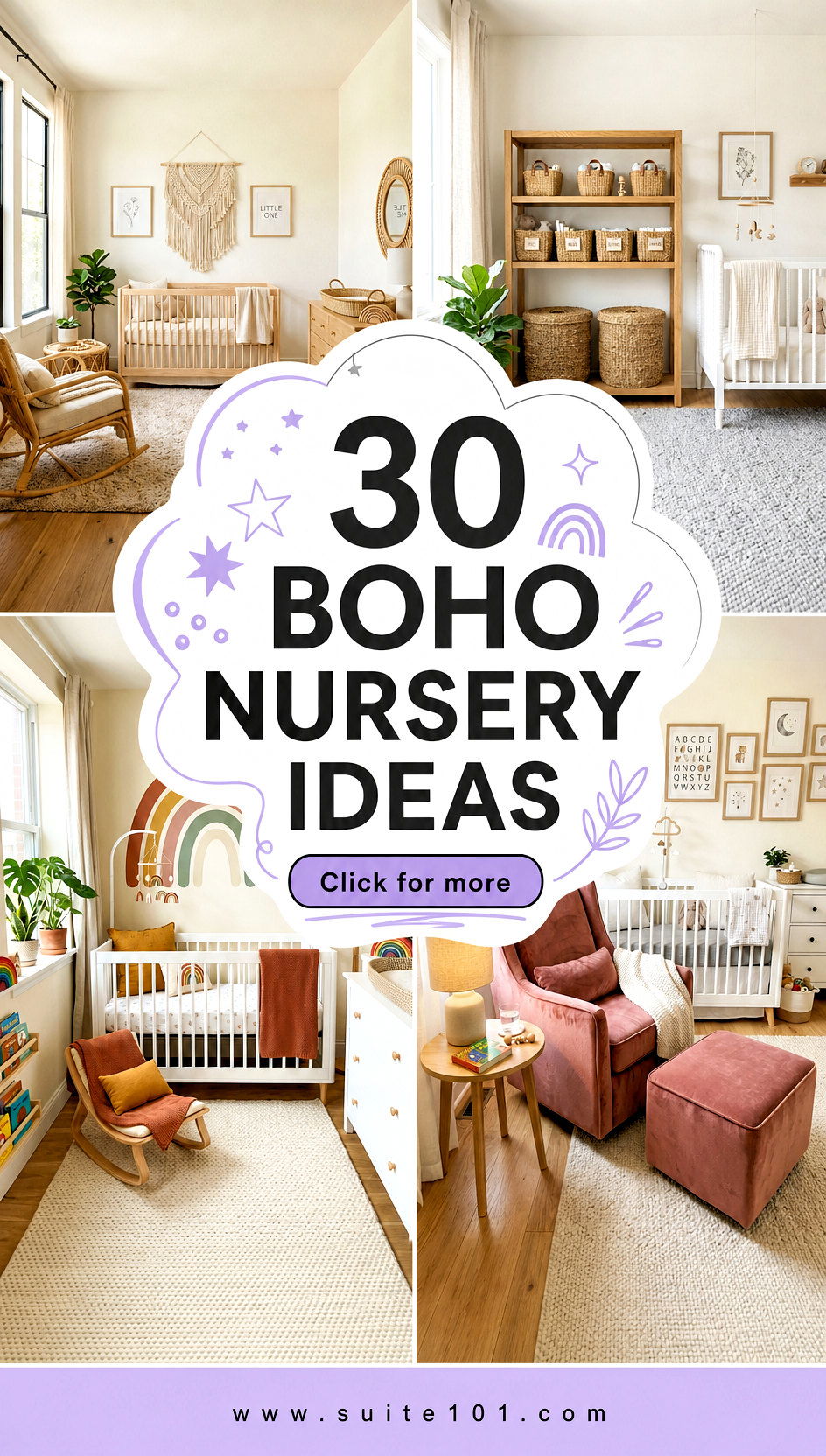 30 Boho Nursery Ideas to Create a Cozy Stylish Baby Space - 30 Boho Nursery Ideas to Create a Cozy, Stylish Baby Space