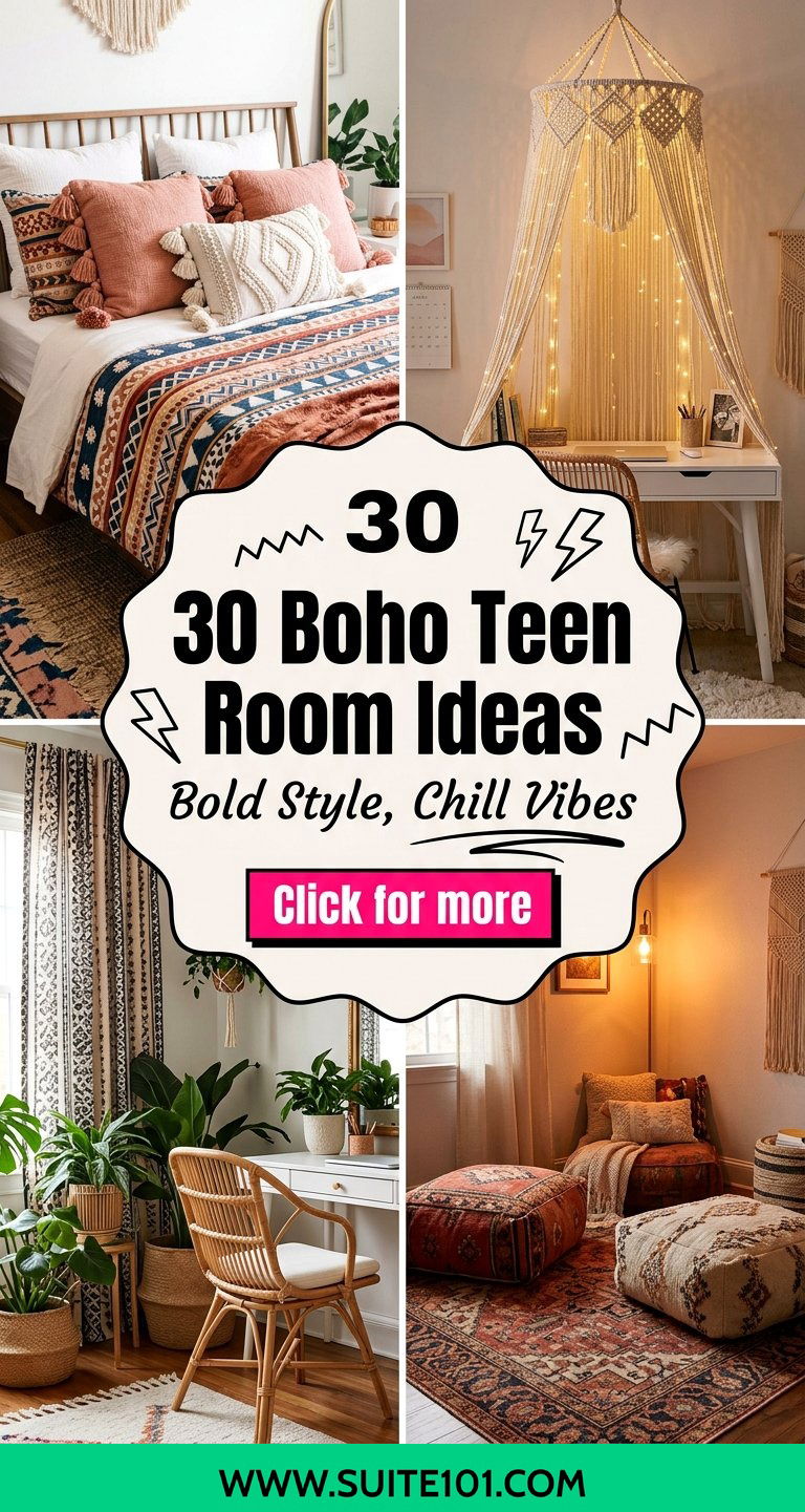 30 Boho Teen Room Ideas for Bold Style and Chill Vibes Always - 30 Boho Teen Room Ideas for Bold Style and Chill Vibes Always