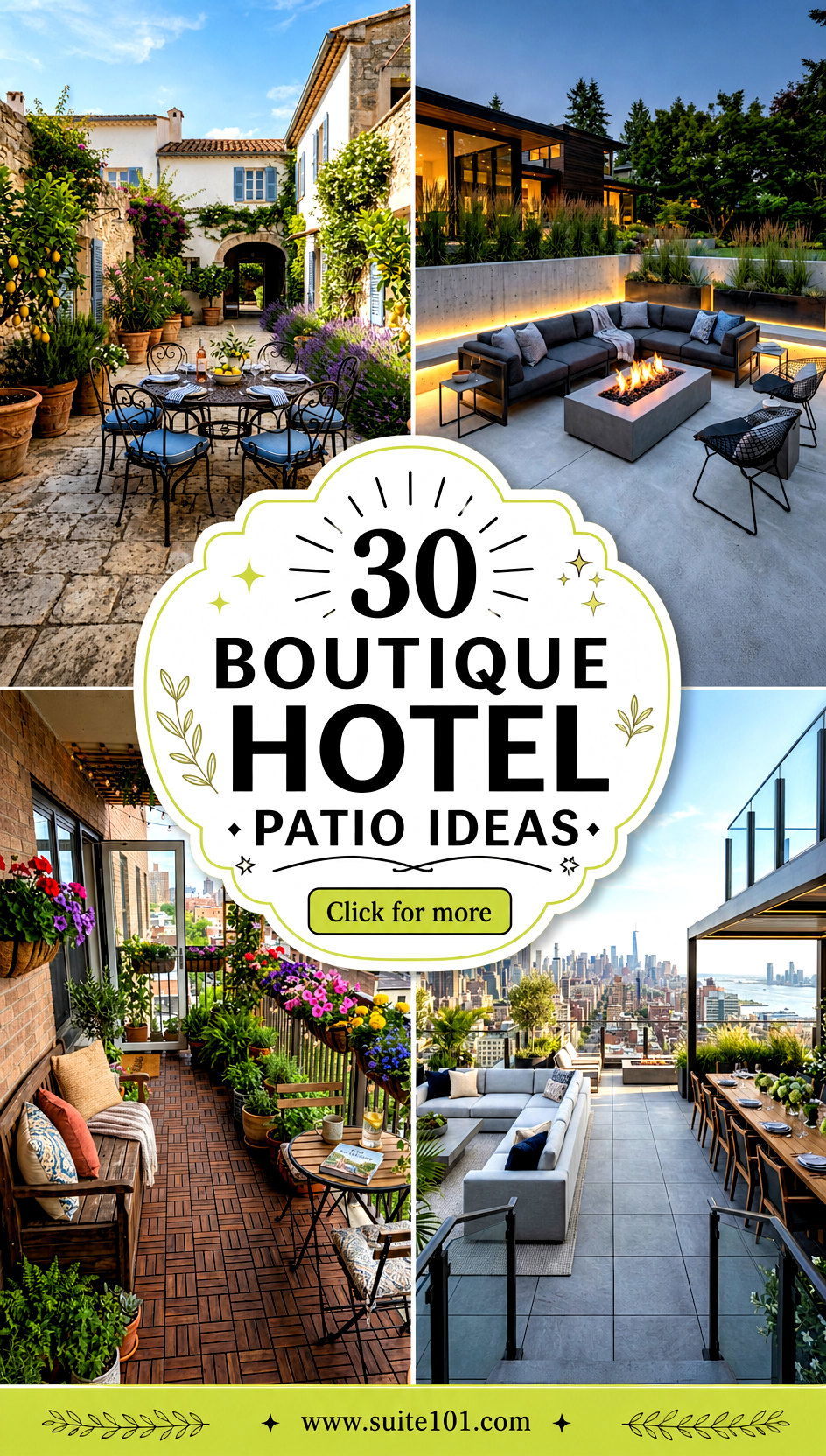 30 Boutique Hotel Patio Ideas for Outdoor Luxury at Home - 30 Boutique Hotel Patio Ideas for Outdoor Luxury at Home