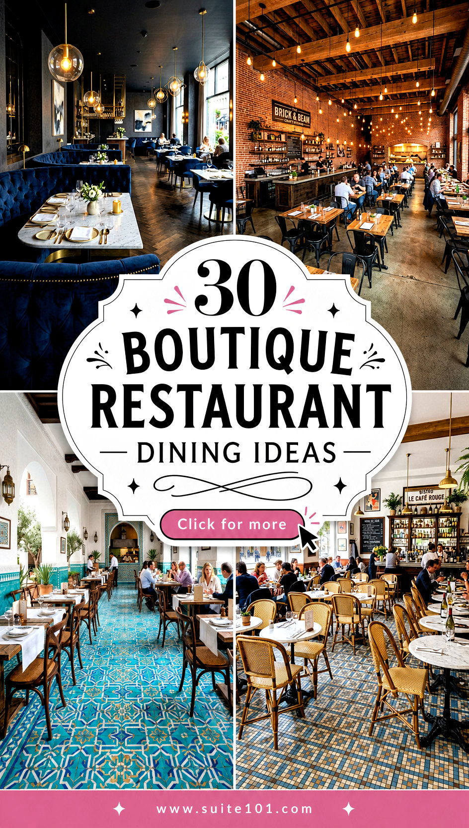 30 Boutique Restaurant Dining Ideas to Inspire Your Next Menu - 30 Boutique Restaurant Dining Ideas to Inspire Your Next Menu