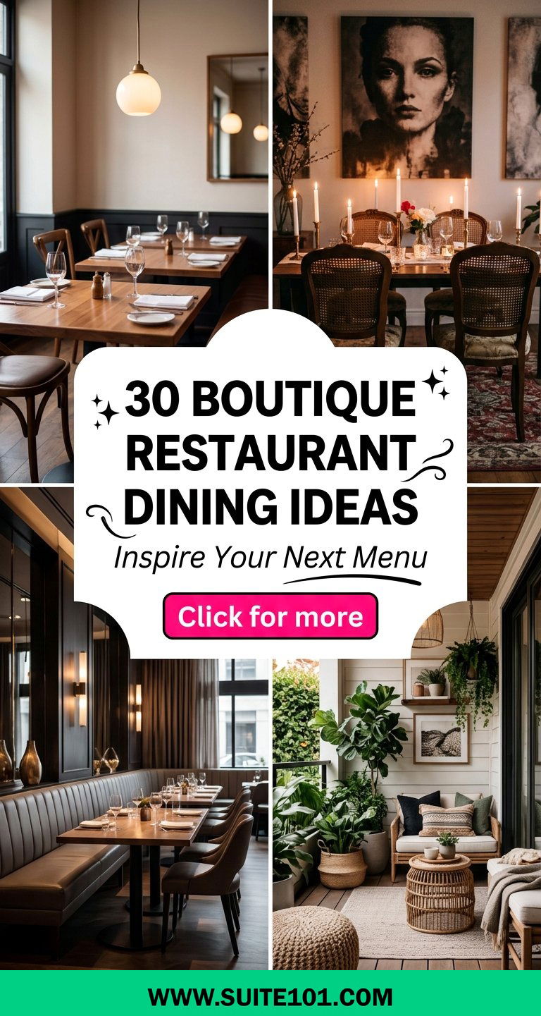 30 Boutique Restaurant Dining Ideas to Inspire Your Next Menu - 30 Boutique Restaurant Dining Ideas to Inspire Your Next Menu