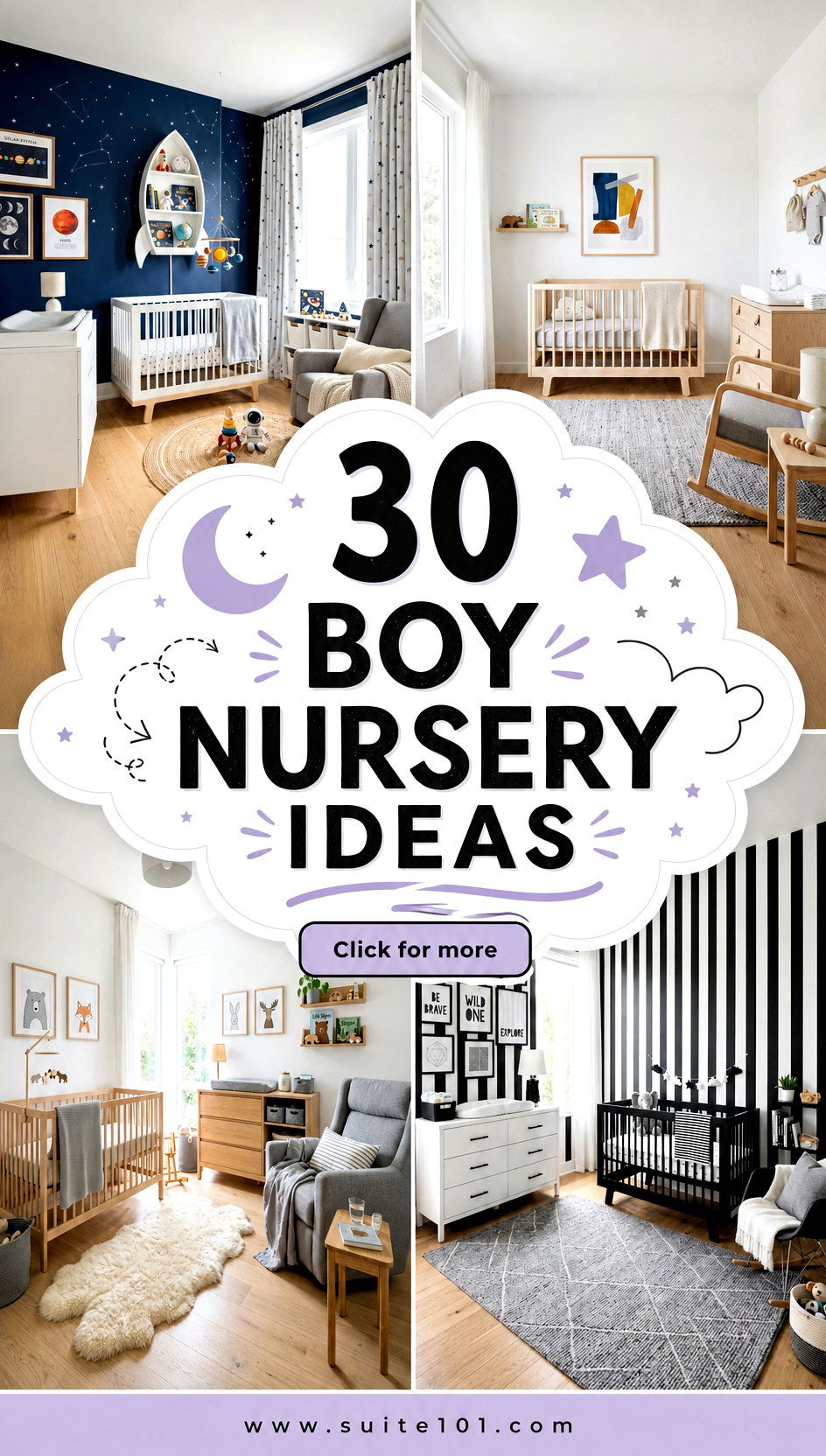 30 Boy Nursery Ideas for a Sweet Stress-Free Start Home - 30 Boy Nursery Ideas for a Sweet, Stress-Free Start Home