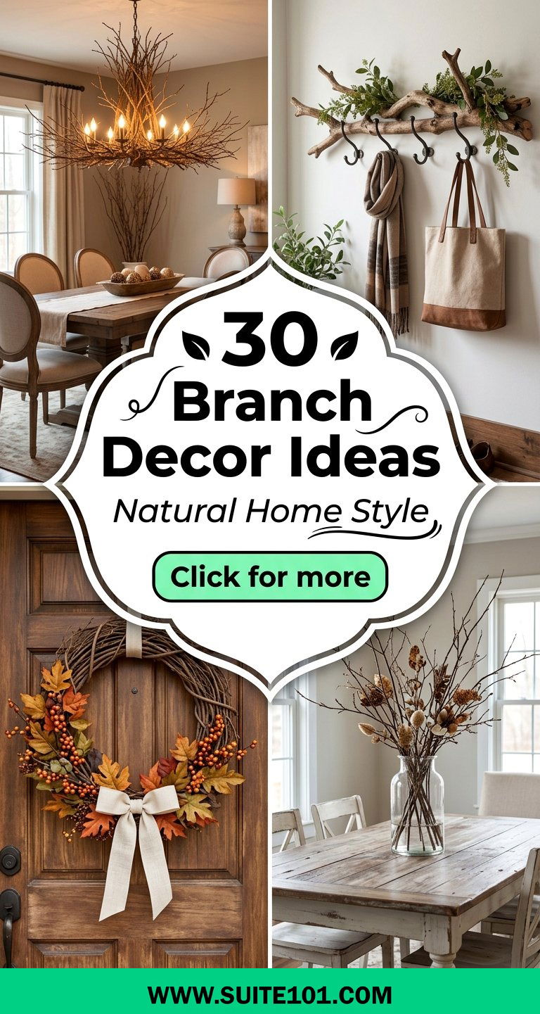 30 Branch Decor Ideas for Stunning Natural Home Style Today - 30 Branch Decor Ideas for Stunning, Natural Home Style Today