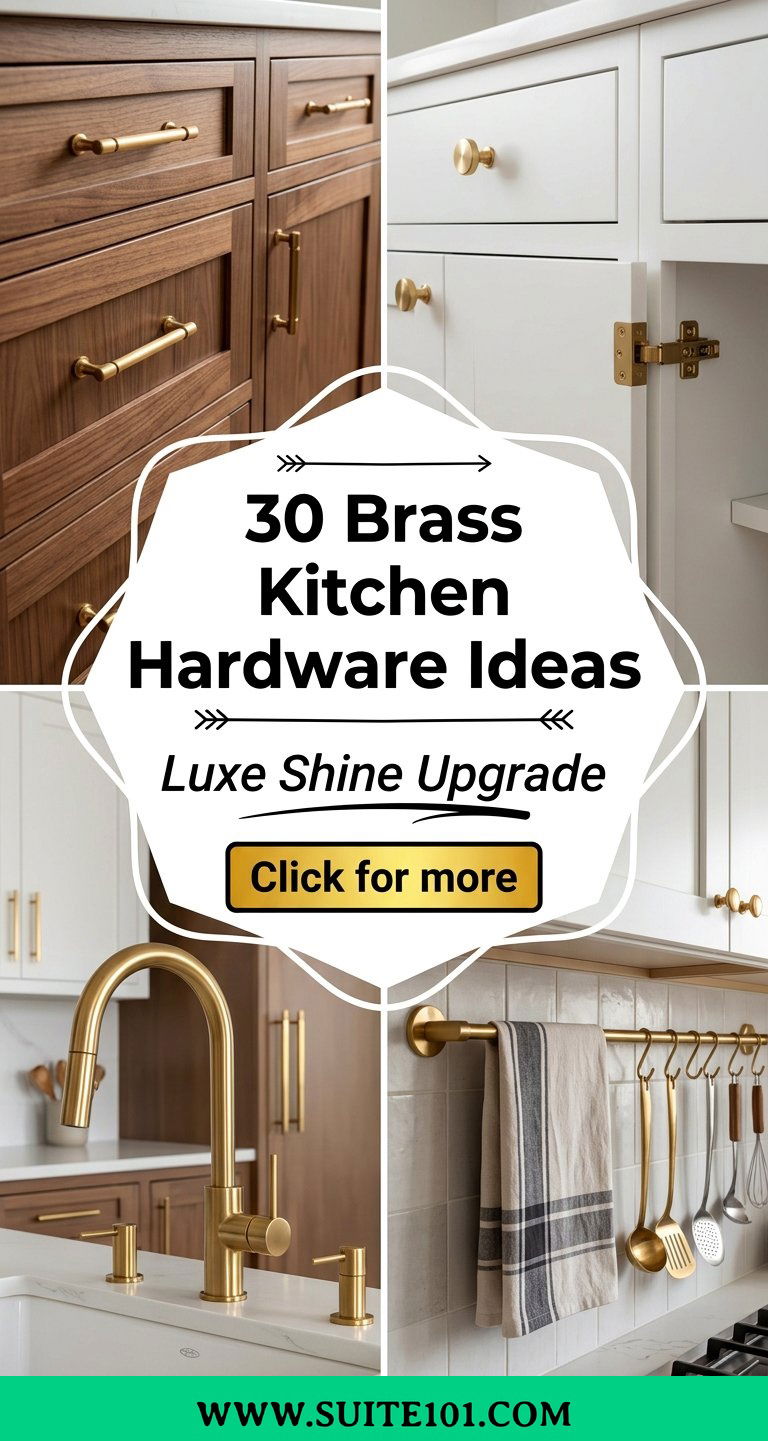 30 Brass Kitchen Hardware Ideas That Look Luxe and Last - 30 Brass Kitchen Hardware Ideas That Look Luxe and Last