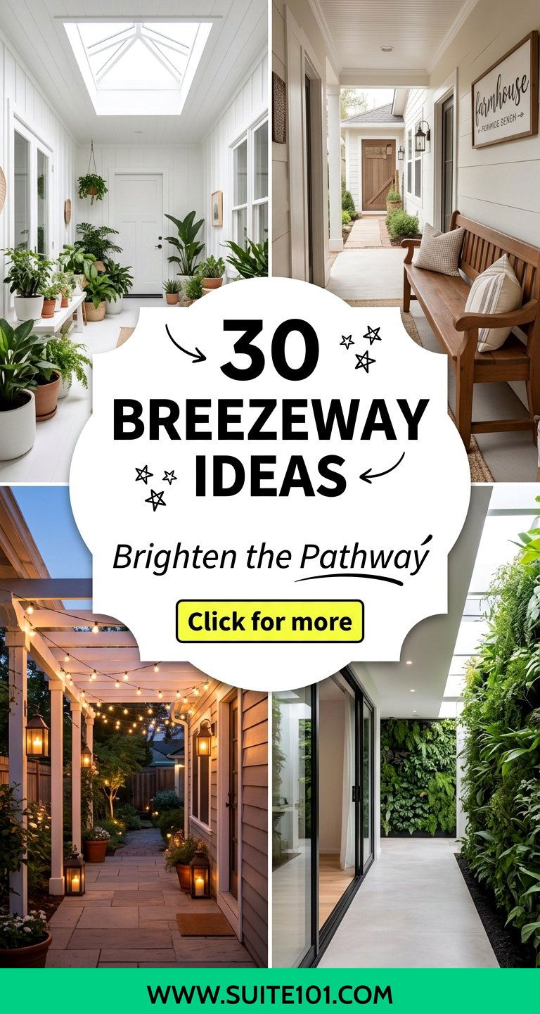 30 Breezeway Ideas to Create a Bright Welcoming Transition - 30 Breezeway Ideas to Create a Bright, Welcoming Transition
