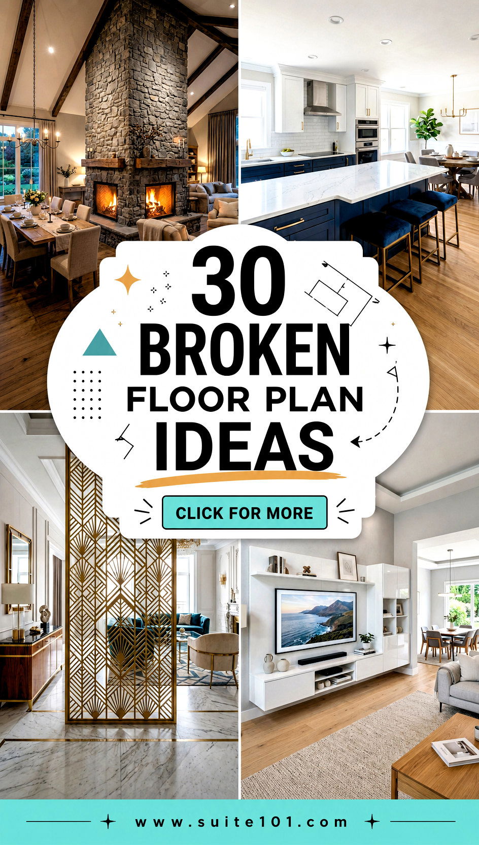 30 Broken Floor Plan Ideas for Smarter Layouts That Work - 30 Broken Floor Plan Ideas for Smarter Layouts That Work