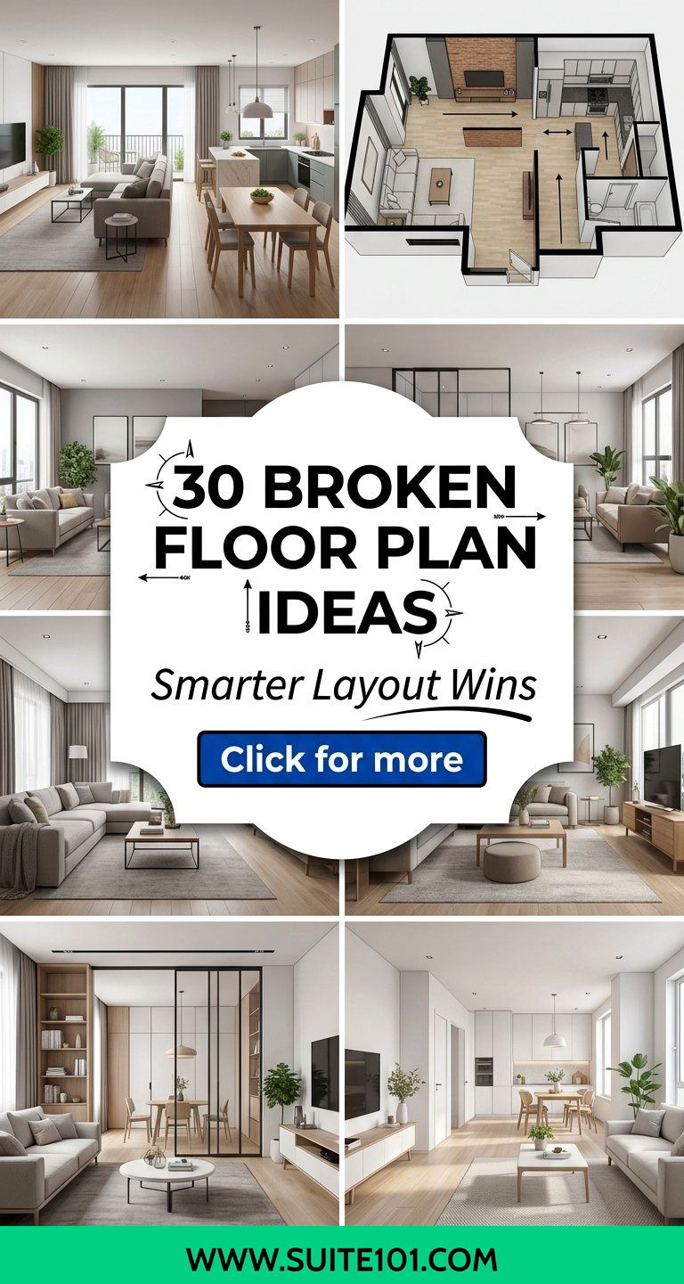 30 Broken Floor Plan Ideas for Smarter Layouts That Work - 30 Broken Floor Plan Ideas for Smarter Layouts That Work