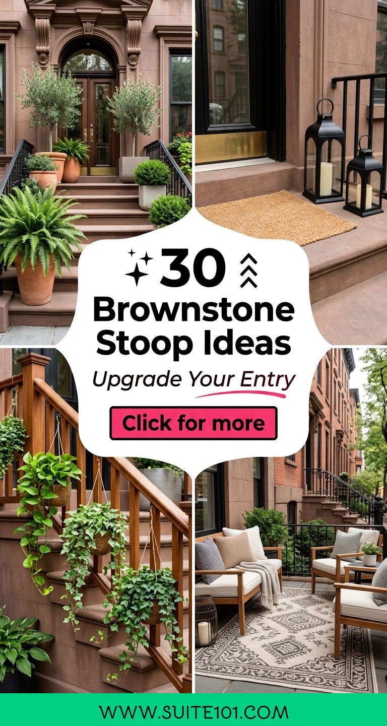 30 Brownstone Stoop Ideas to Upgrade Your Entry With Charm - 30 Brownstone Stoop Ideas to Upgrade Your Entry With Charm