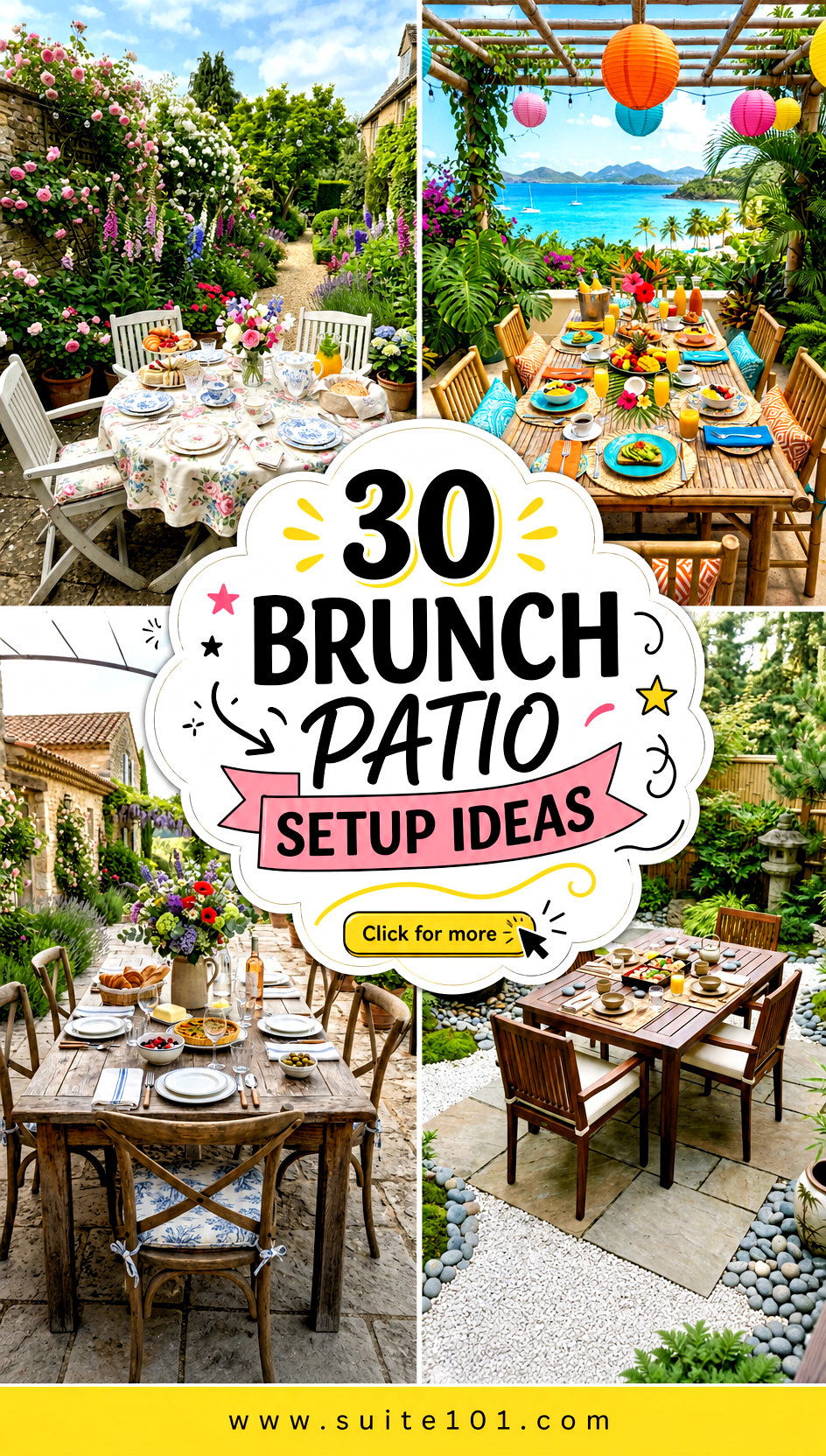 30 Brunch Patio Setup Ideas for Effortless Weekend Hosting - 30 Brunch Patio Setup Ideas for Effortless Weekend Hosting