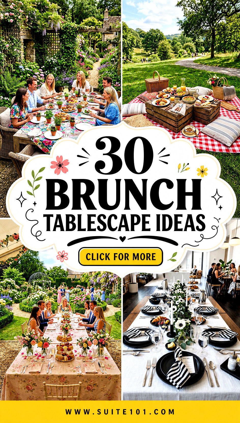 30 Brunch Tablescape Ideas to Make Every Weekend Special - 30 Brunch Tablescape Ideas to Make Every Weekend Special
