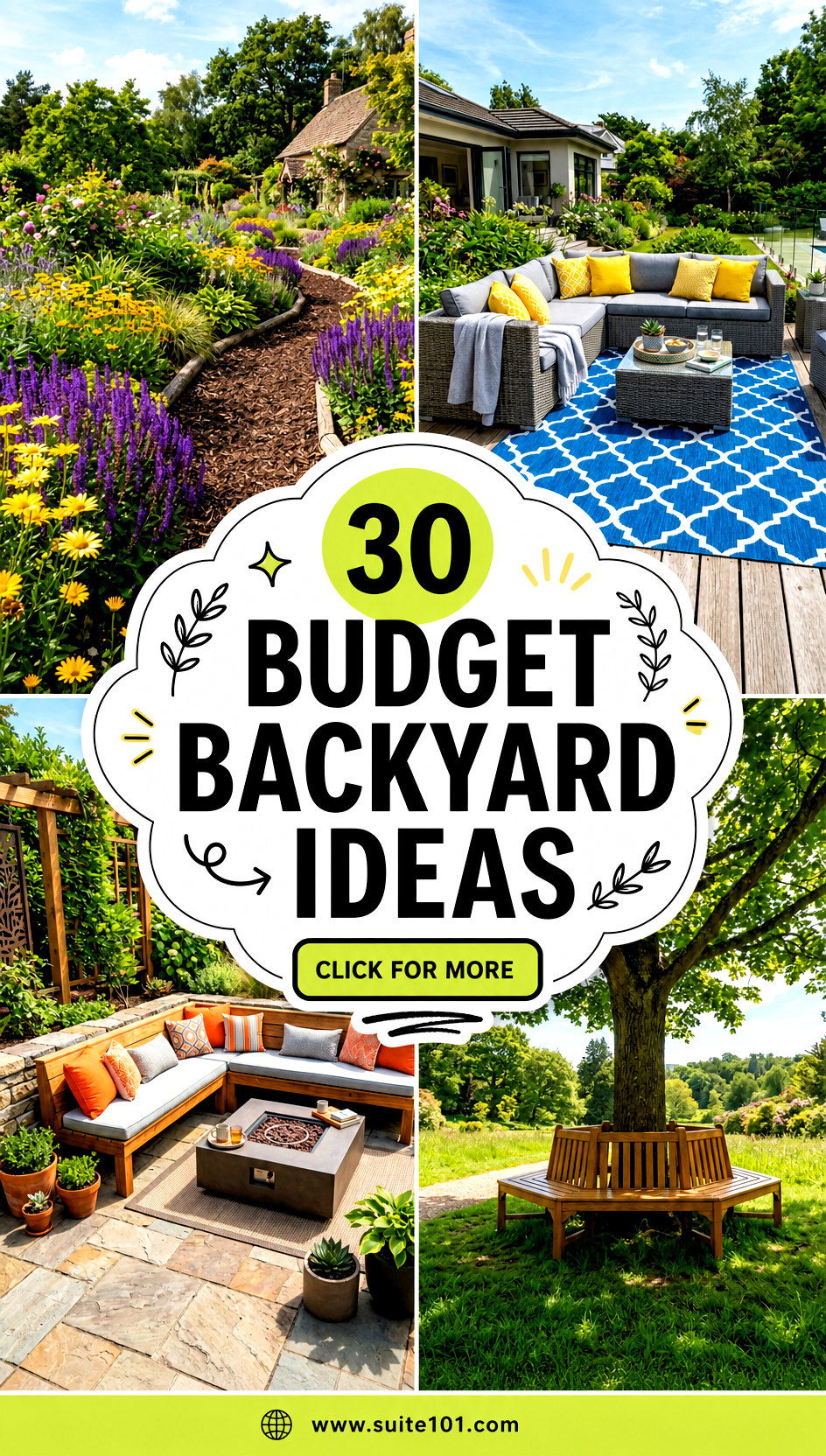 30 Budget Backyard Ideas for a Stunning Outdoor Refresh - 30 Budget Backyard Ideas for a Stunning Outdoor Refresh
