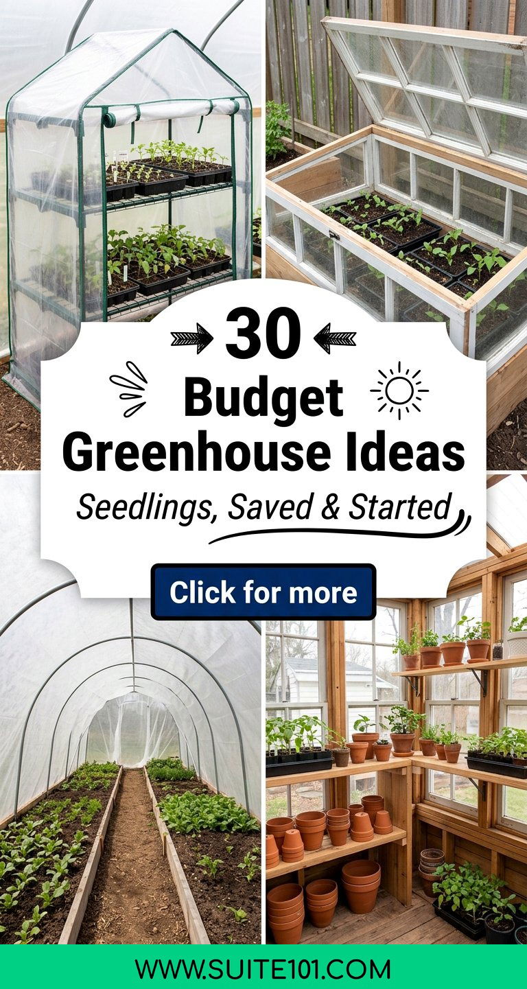 30 Budget Greenhouse Ideas to Start Seedlings and Save - 30 Budget Greenhouse Ideas to Start Seedlings and Save