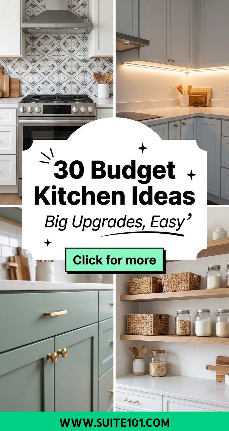 30 Budget Kitchen Ideas That Make Big Upgrades Look Easy - 30 Budget Kitchen Ideas That Make Big Upgrades Look Easy