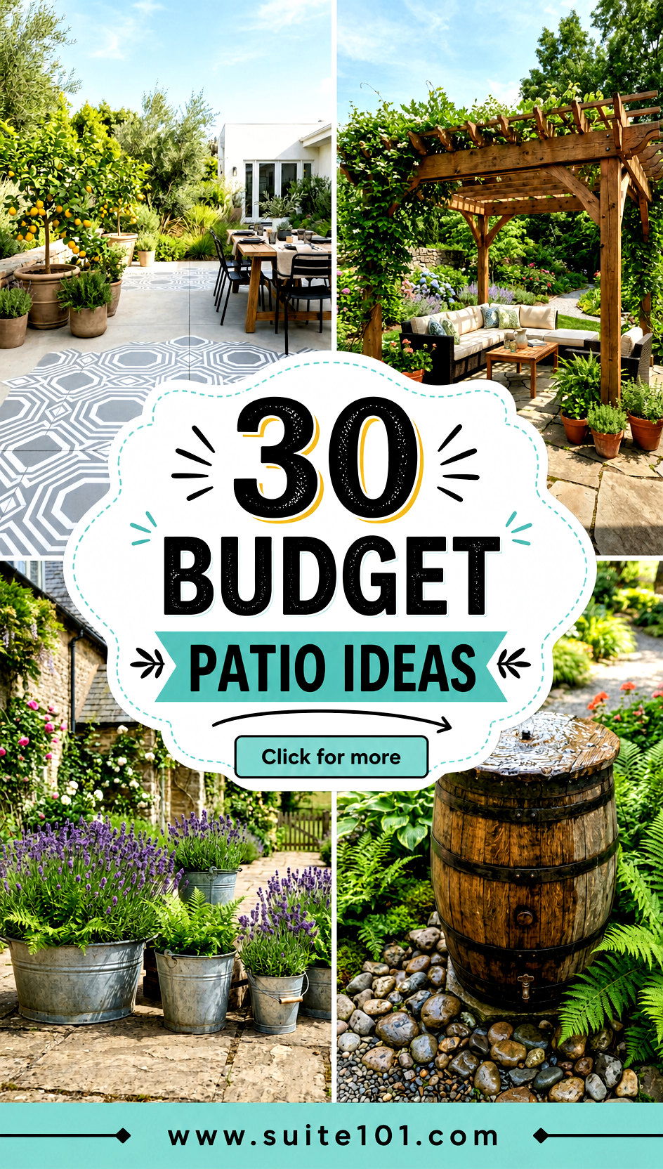 30 Budget Patio Ideas to Upgrade Your Outdoor Space This Weekend - 30 Budget Patio Ideas to Upgrade Your Outdoor Space This Weekend