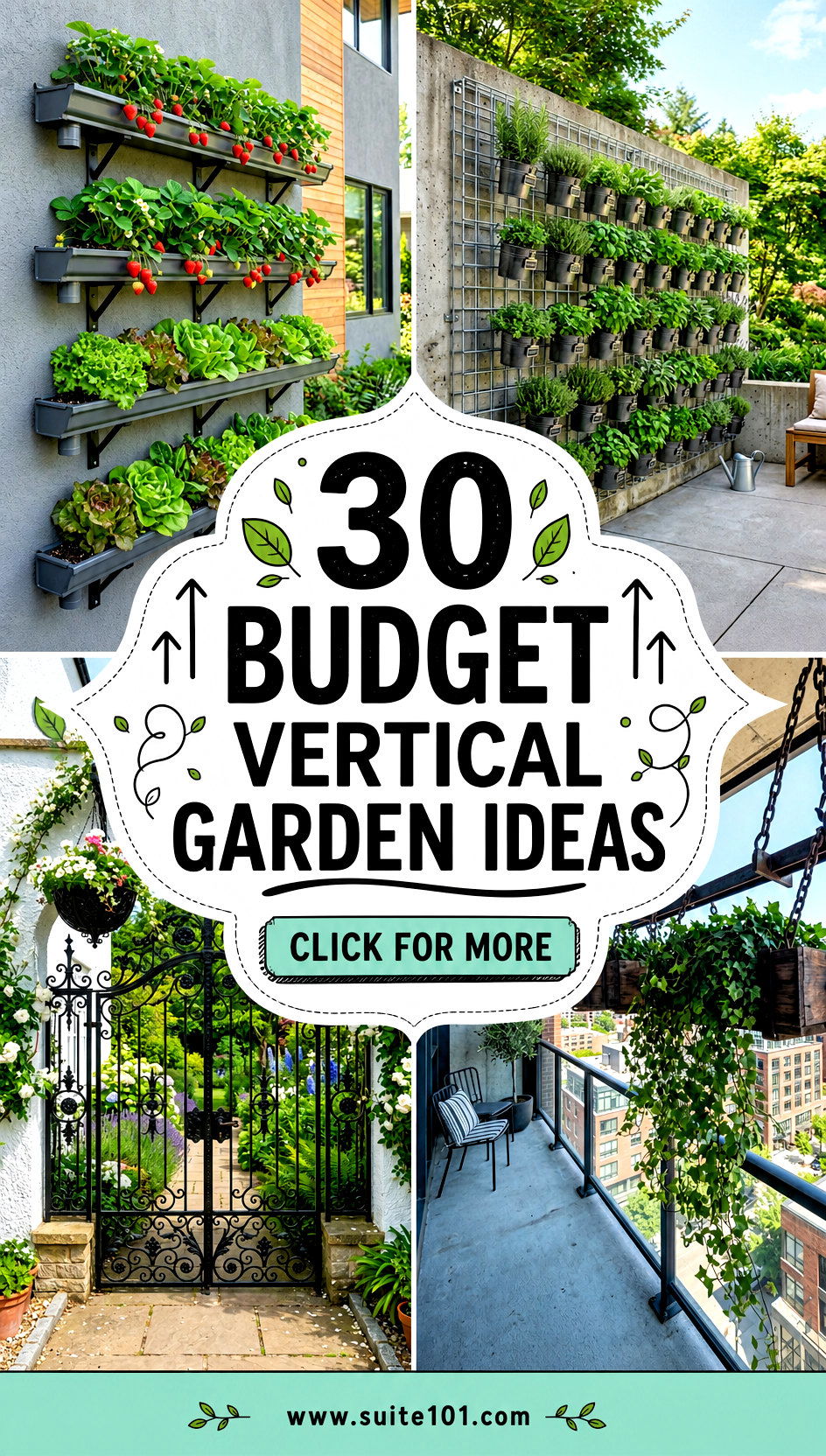 30 Budget Vertical Garden Ideas to Maximize Small Spaces - 30 Budget Vertical Garden Ideas to Maximize Small Spaces