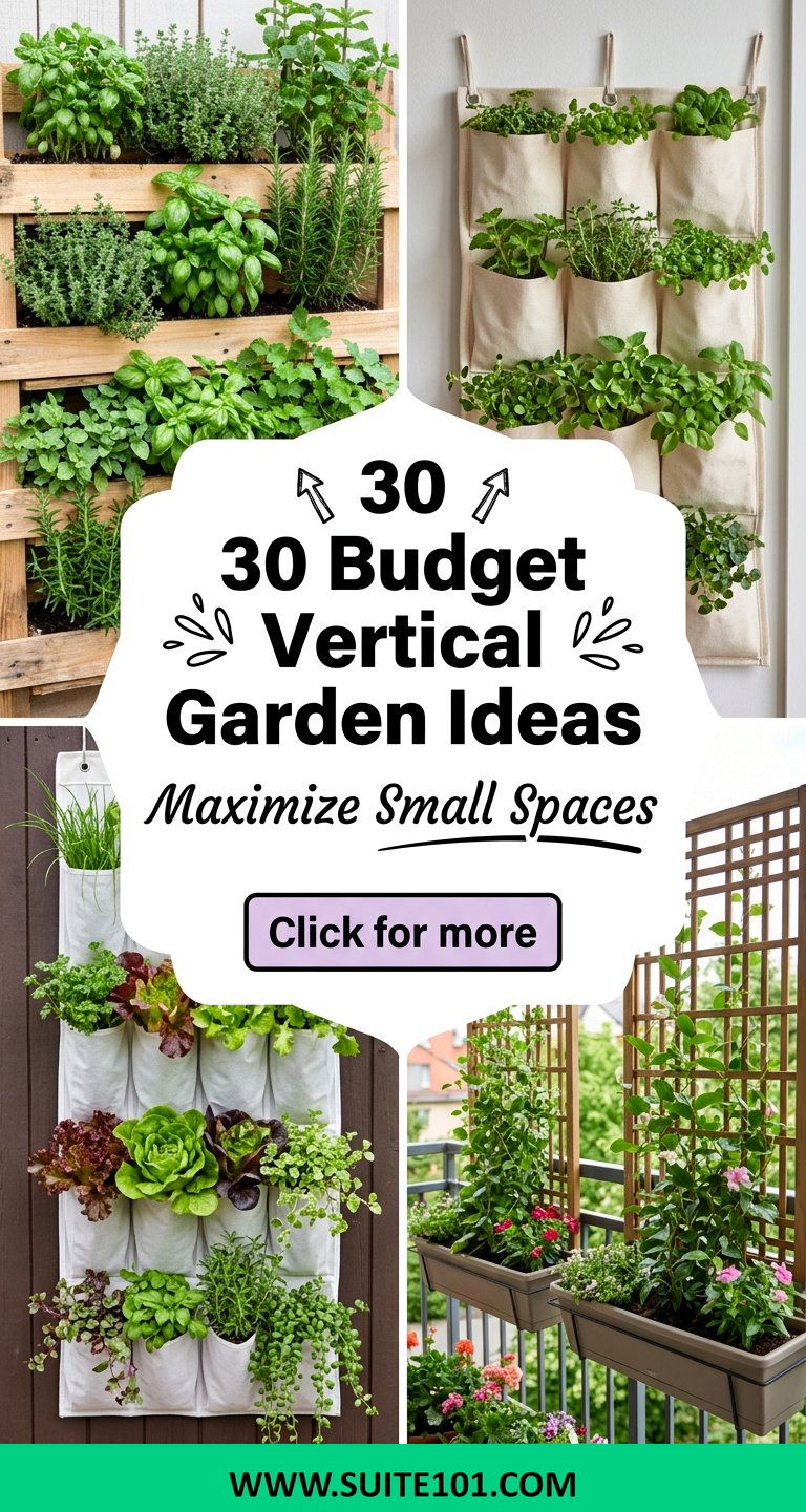 30 Budget Vertical Garden Ideas to Maximize Small Spaces - 30 Budget Vertical Garden Ideas to Maximize Small Spaces