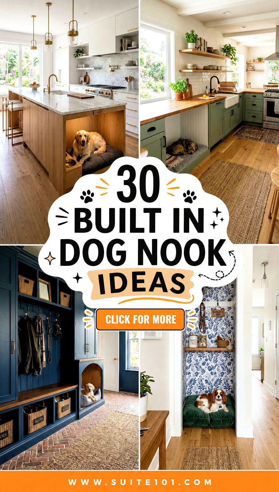 30 Built In Dog Nook Ideas Cozy Corners for Happy Pups - 30 Built In Dog Nook Ideas: Cozy Corners for Happy Pups