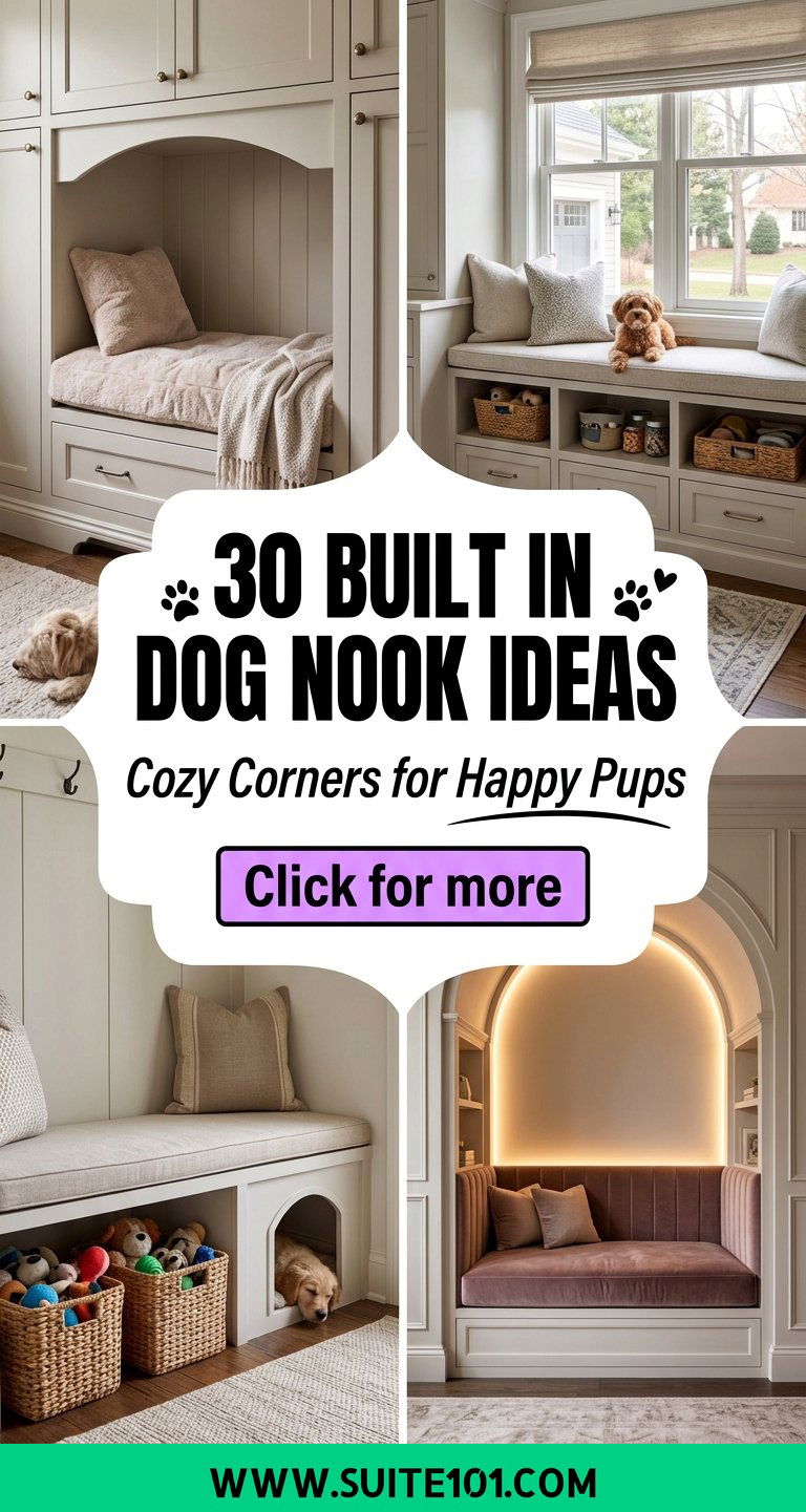 30 Built In Dog Nook Ideas Cozy Corners for Happy Pups - 30 Built In Dog Nook Ideas: Cozy Corners for Happy Pups