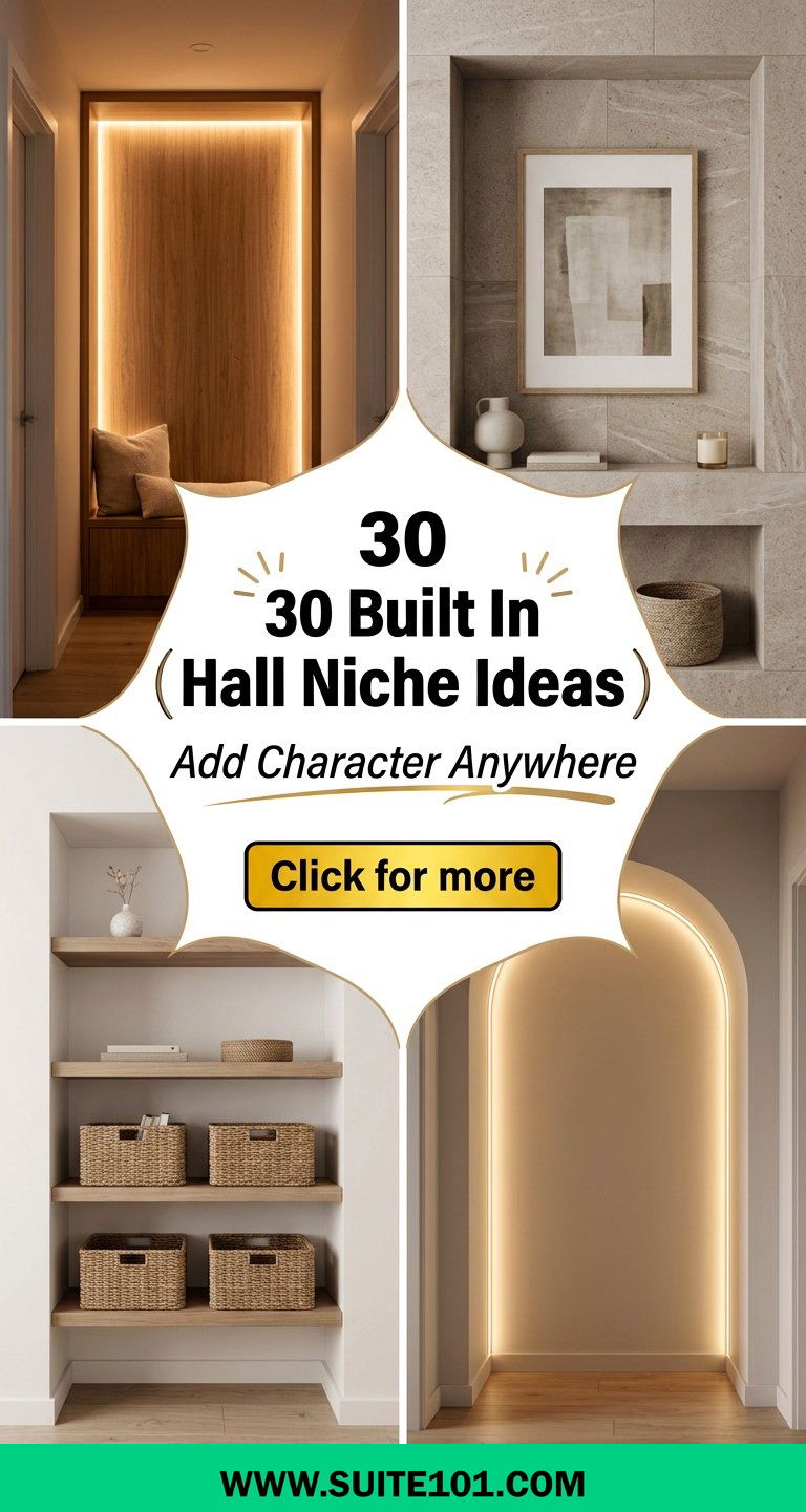 30 Built In Hall Niche Ideas to Add Character to Any Entryway - 30 Built In Hall Niche Ideas to Add Character to Any Entryway