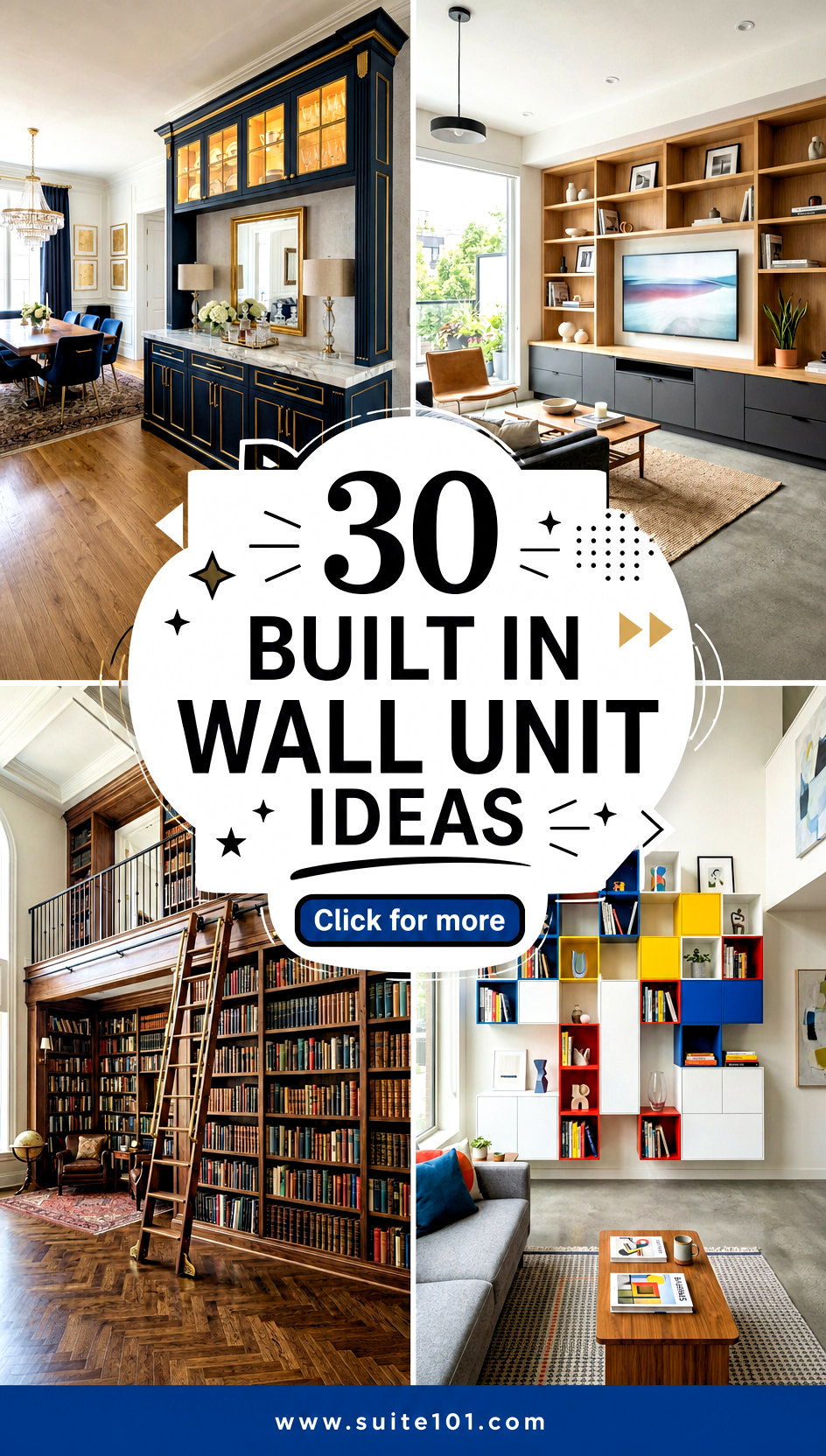 30 Built In Wall Unit Ideas for Maximum Storage and Display - 30 Built In Wall Unit Ideas for Maximum Storage and Display