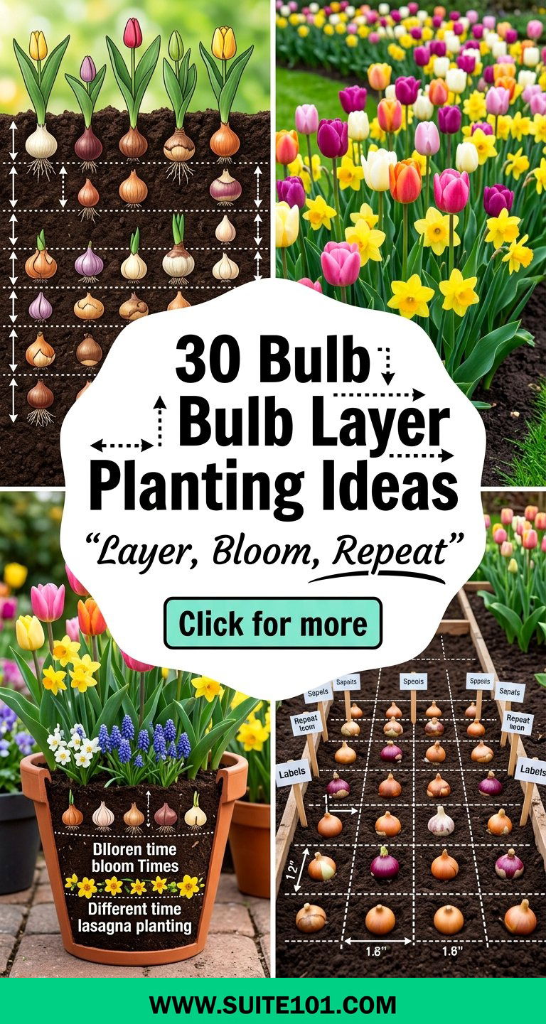 30 Bulb Layer Planting Ideas for Bigger Blooms Year After Year - 30 Bulb Layer Planting Ideas for Bigger Blooms Year After Year
