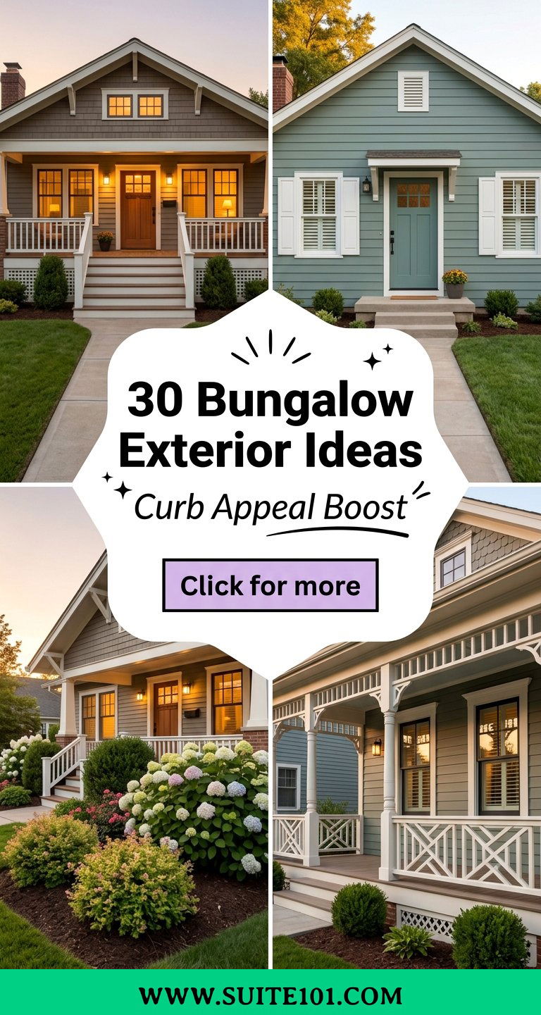 30 Bungalow Exterior Ideas to Boost Curb Appeal and Character - 30 Bungalow Exterior Ideas to Boost Curb Appeal and Character